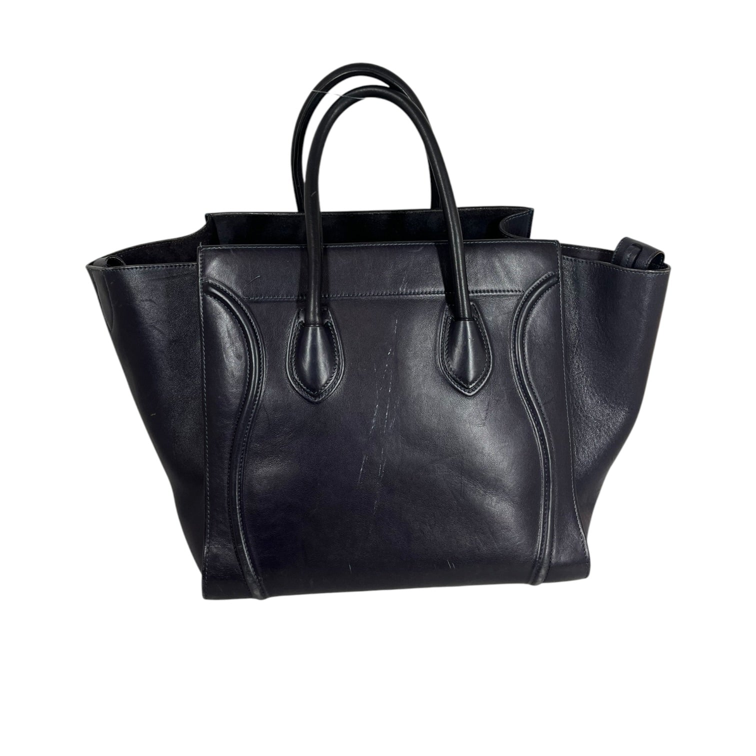 CELINE/Tote Bag/Leather/BLK/PHANTOM BAG view 2