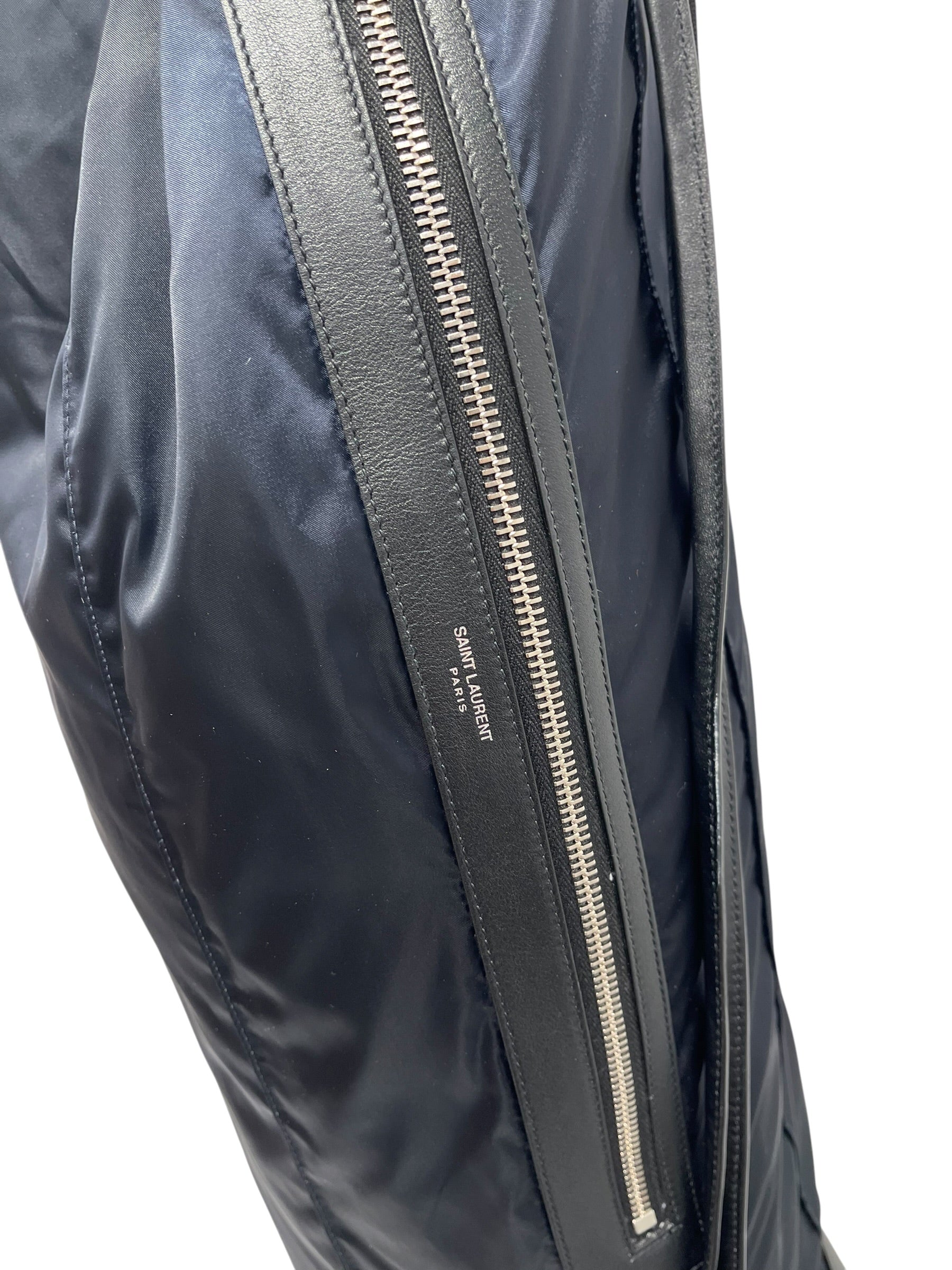 SAINT LAURENT/Bag/Nylon/BLK/city long sack view 4