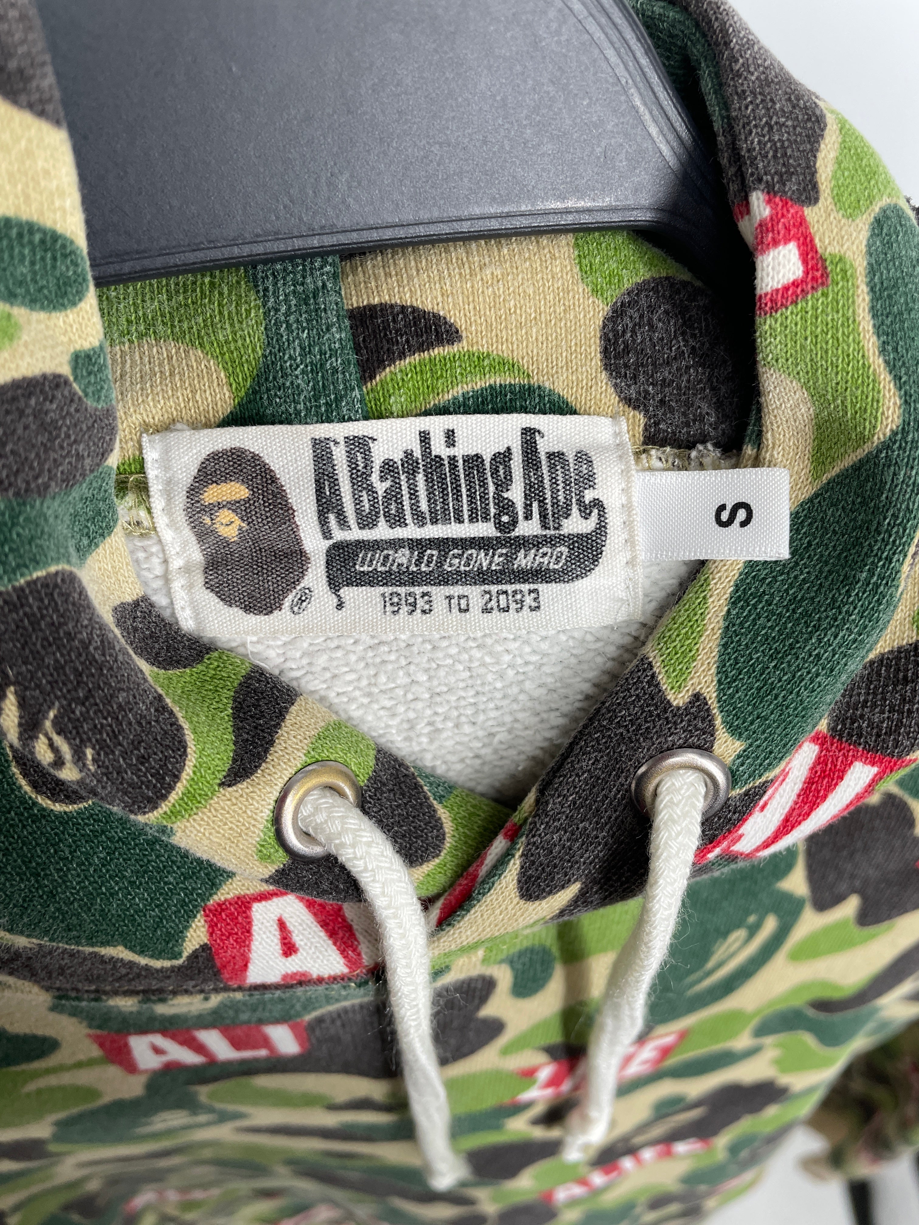 A BATHING APE/alife/Hoodie/S/Camouflage/Cotton/GRN/BAPE X ALIFE CAMO HOODIE S view 3