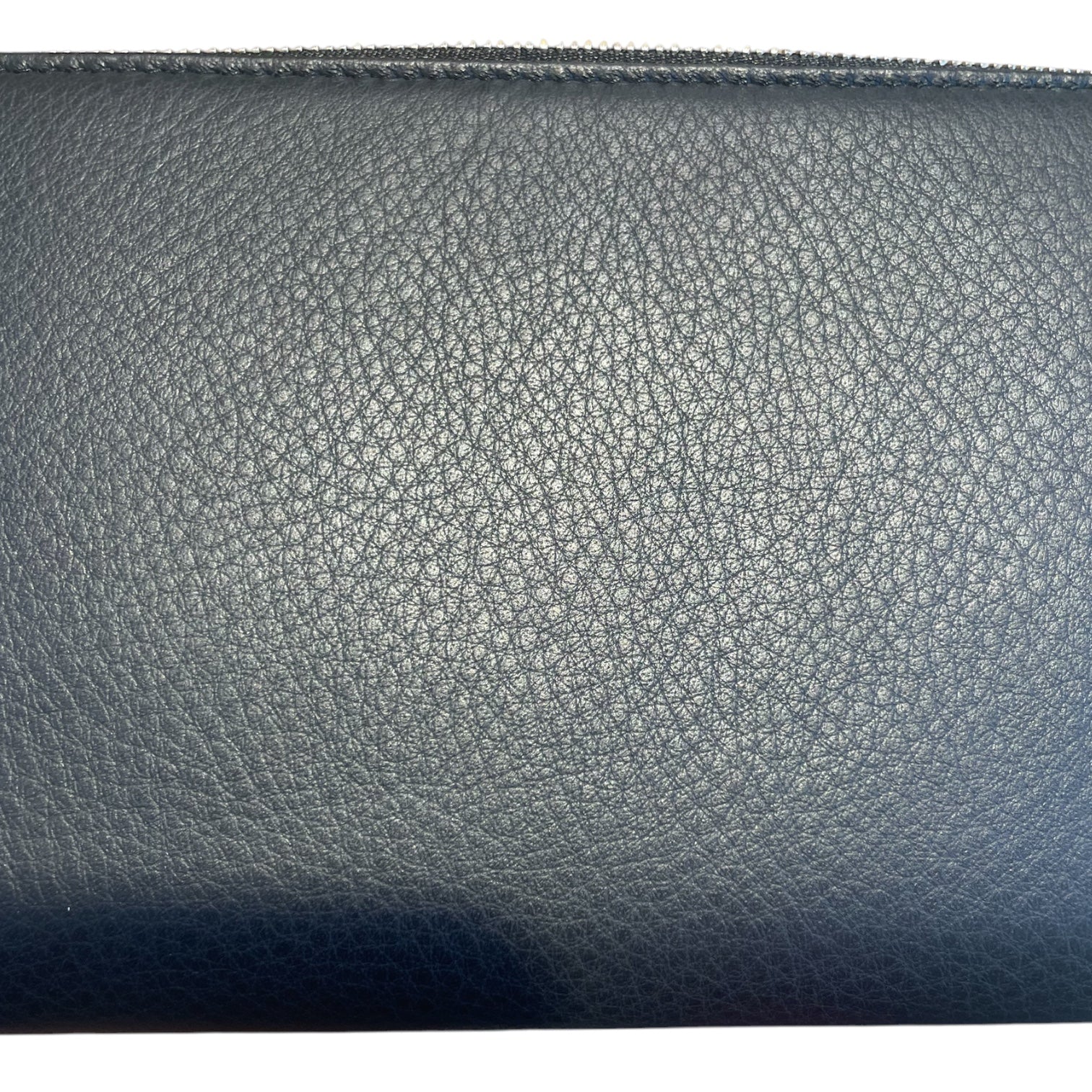 BALENCIAGA/Long Wallet/Leather/BLK/black long wallet/ white logo view 6