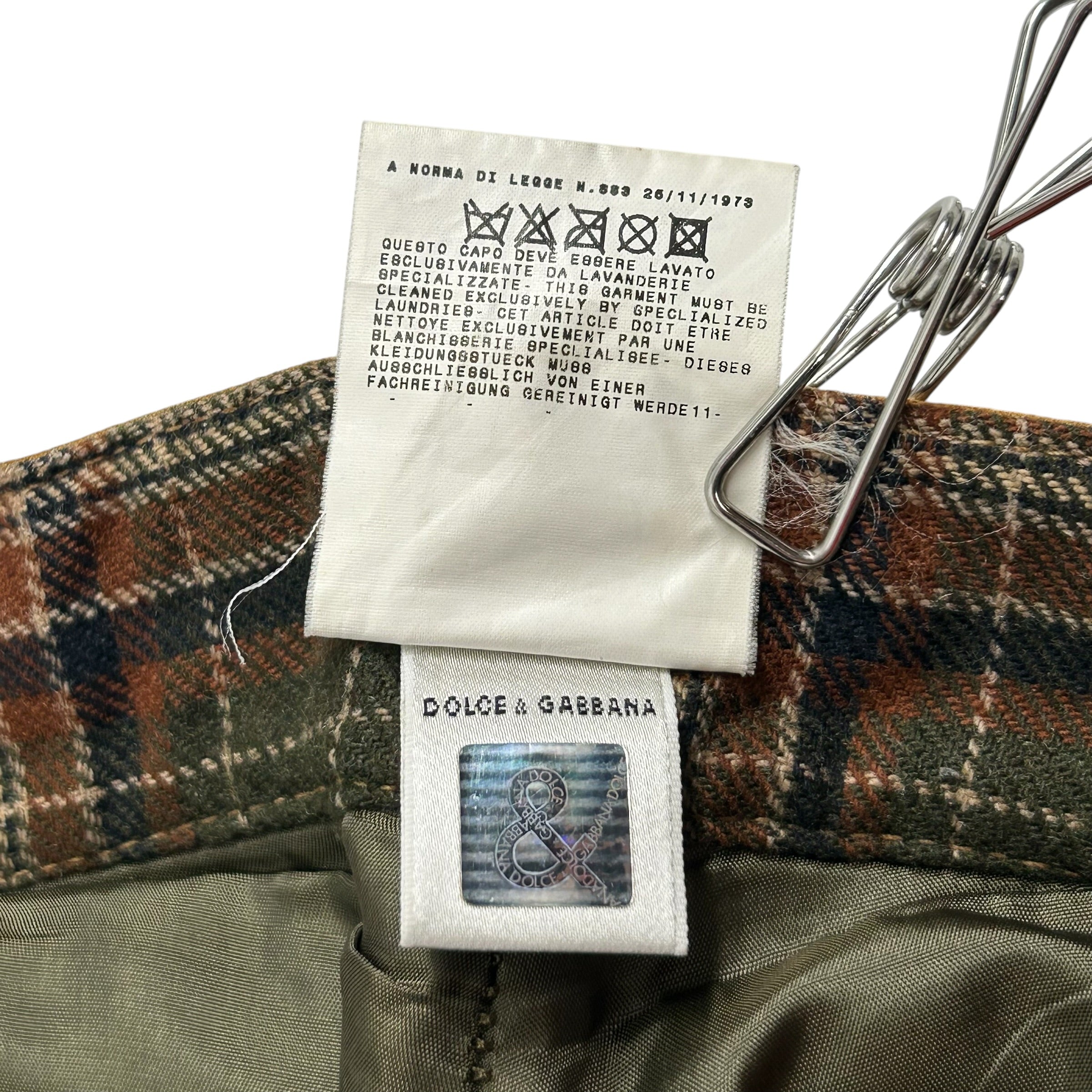 D&G/Straight Pants/38/Suede/BEG/SUEDE PANTS view 4