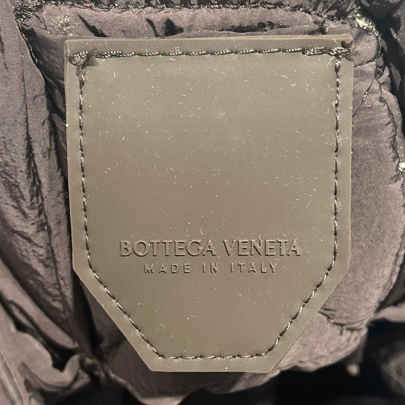BOTTEGA VENETA/Cross Body Bag/Nylon/BRW/PADDEDCASSETTEBAG view 6