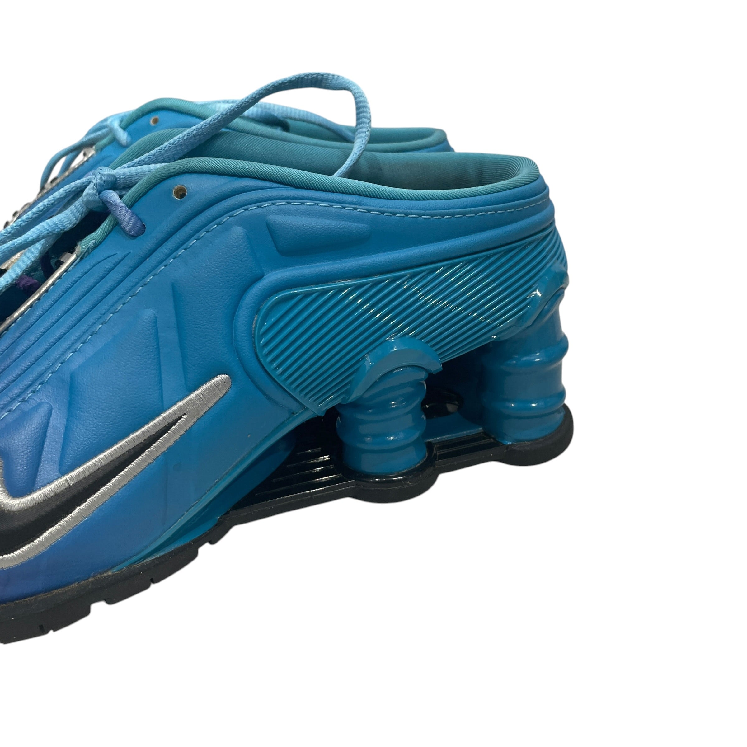 MARTINE ROSE/NIKE/Low-Sneakers/US 7/Cotton/BLU/PURPLE BLU GRADIENT view 5
