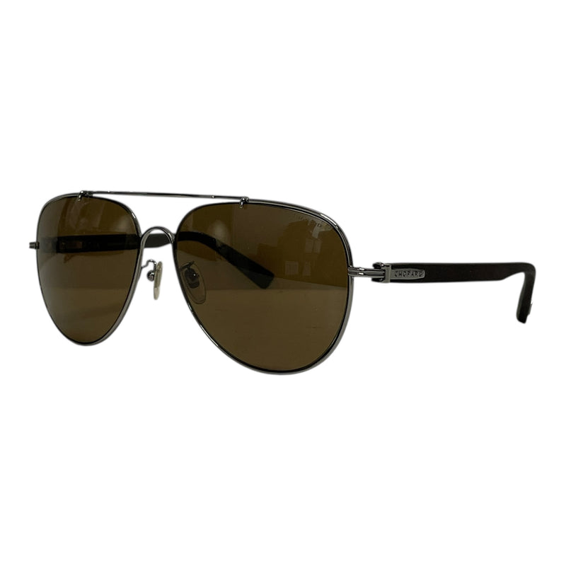 CHOPARD/Sunglasses/Wood/BRW/Oval/682779527856 Wood Handles
