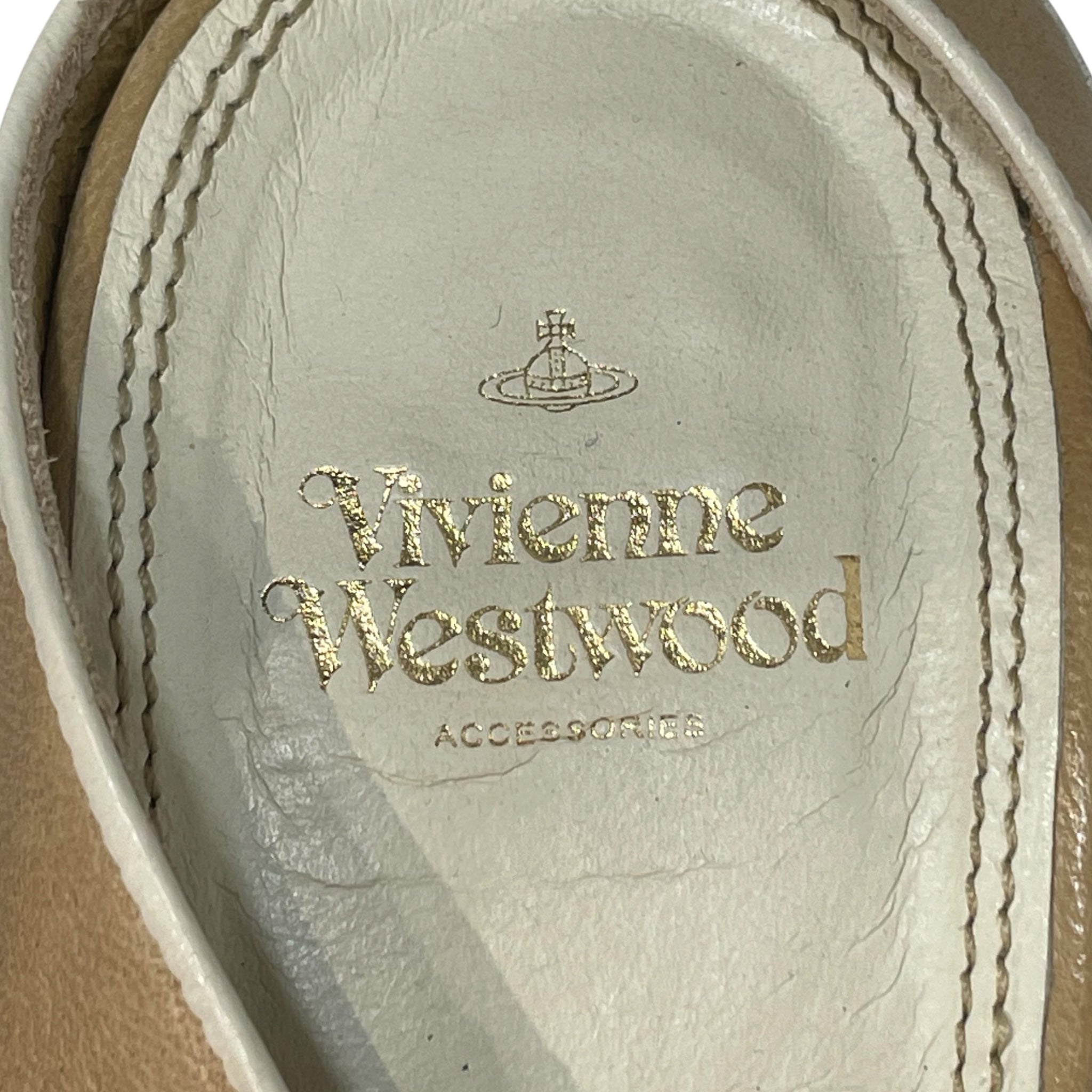 Vivienne Westwood/Heels/EU 36/Leather/GLD/ROPE HEELS view 3