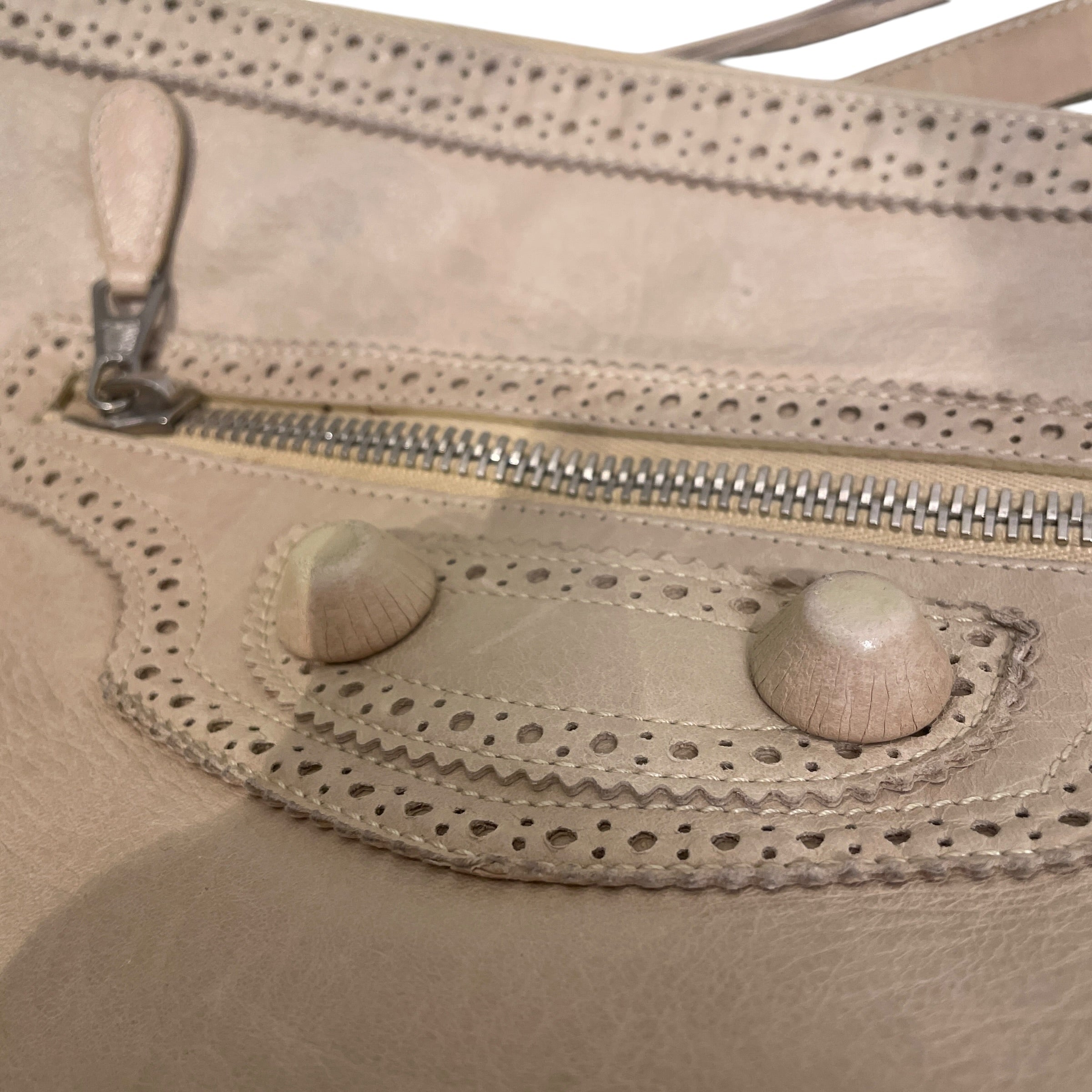 BALENCIAGA/Hand Bag/Leather/CRM/ view 4