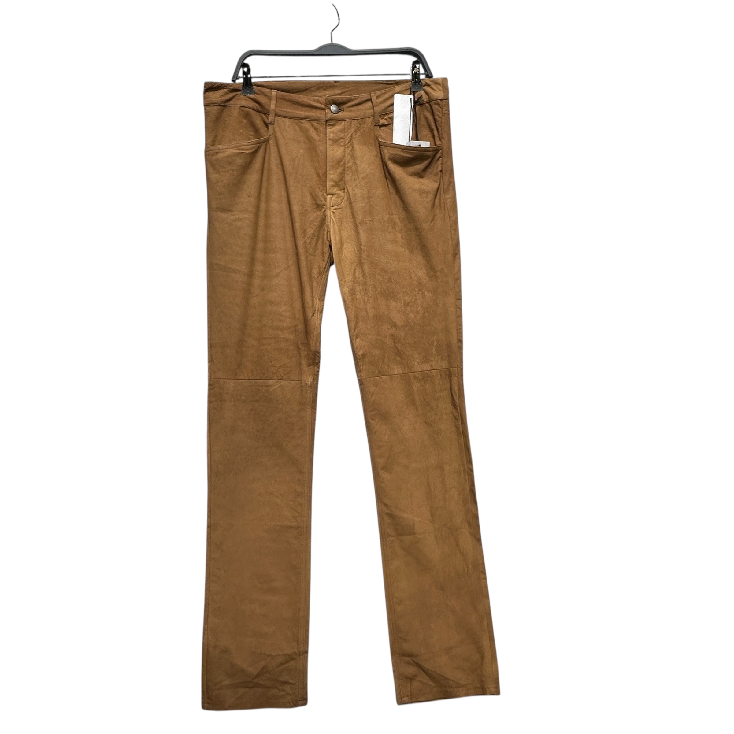Rick Owens/Straight Pants/52/Leather/ORN/TYRONE CUT "HONEY" view 1