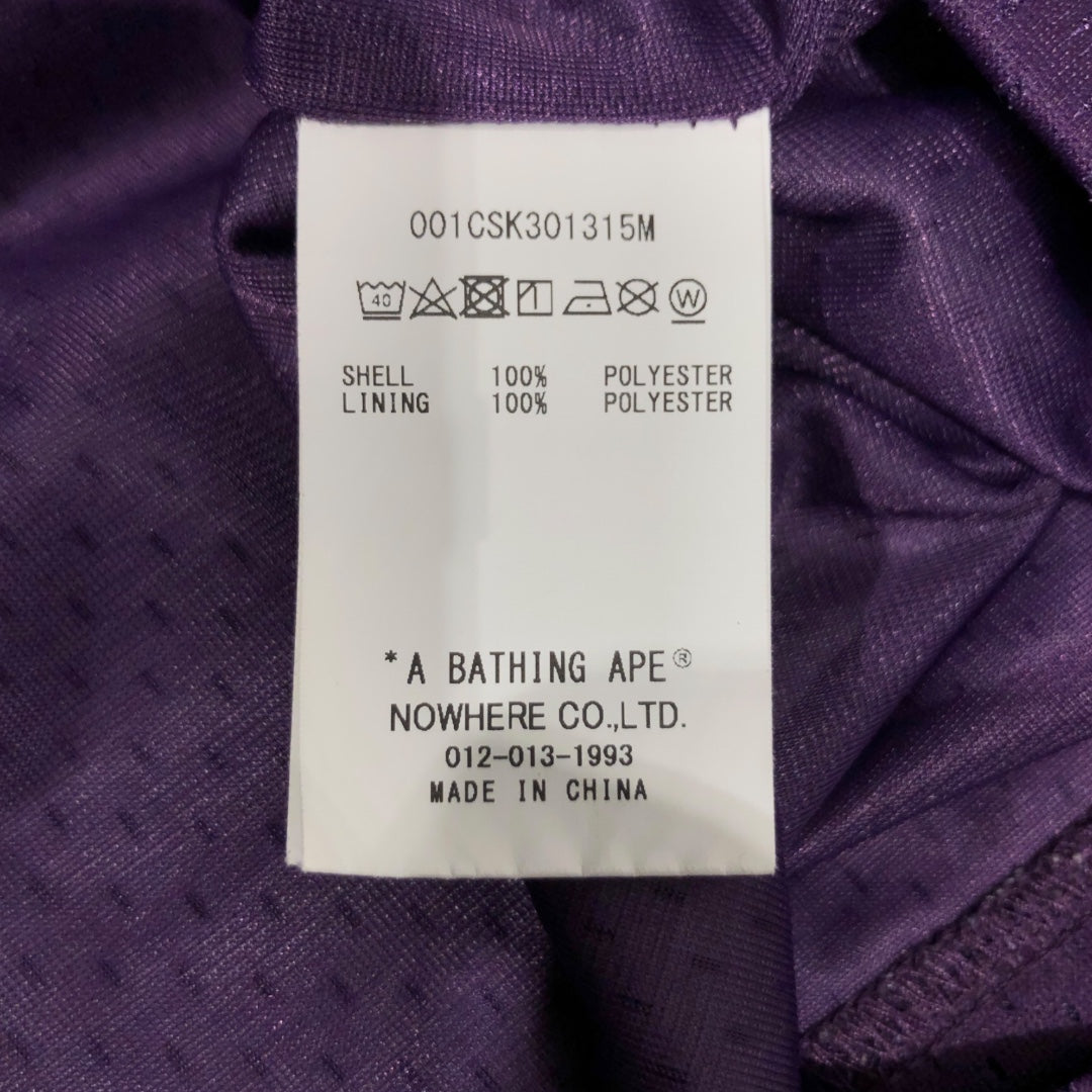 A BATHING APE/T-Shirt/S/PPL/Graphic/93 FOOTBALL JERSEY view 4