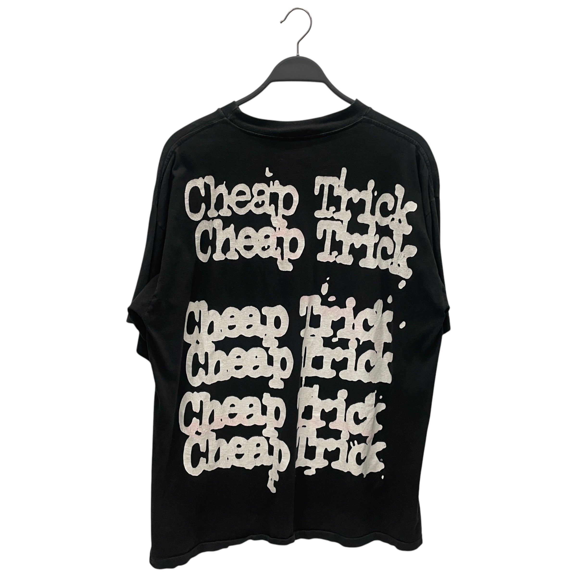 Vintage/T-Shirt/XL/Cotton/BLK/CHEAP TRICK/CLOWN/1994 view 2