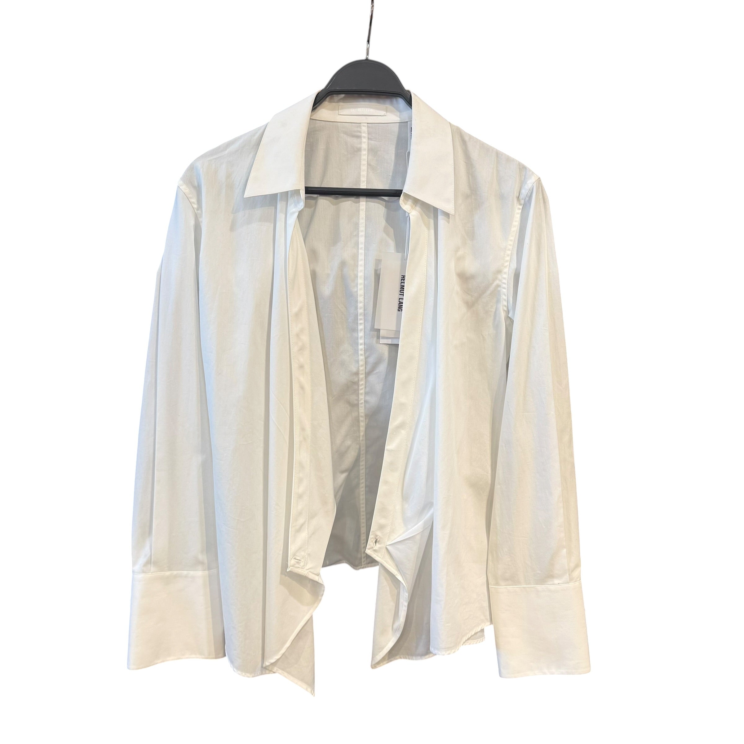 Helmut Lang/LS Shirt/M/Cotton/WHT/Wrap Shirt view 1