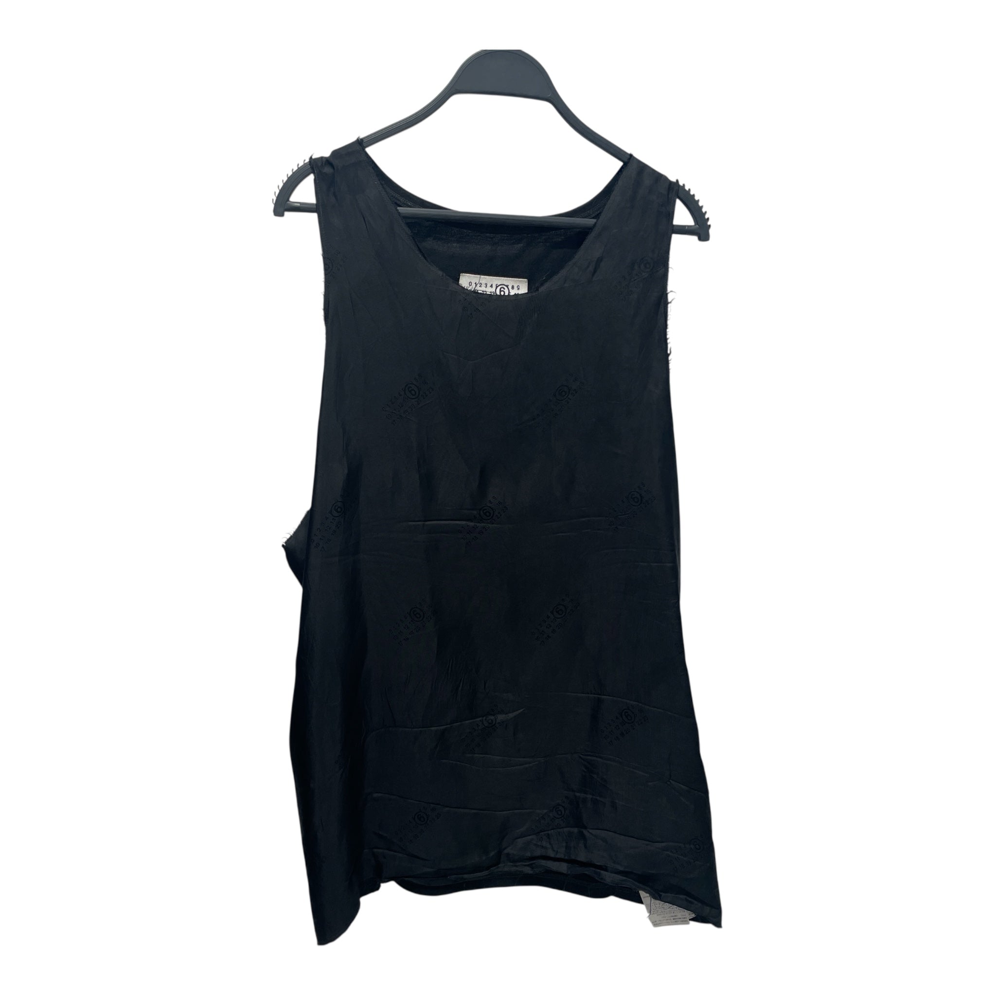 Maison Margiela/3|4 T-Shirt/XL/Cotton/BLK/Cut n Sew SL Tee view 1