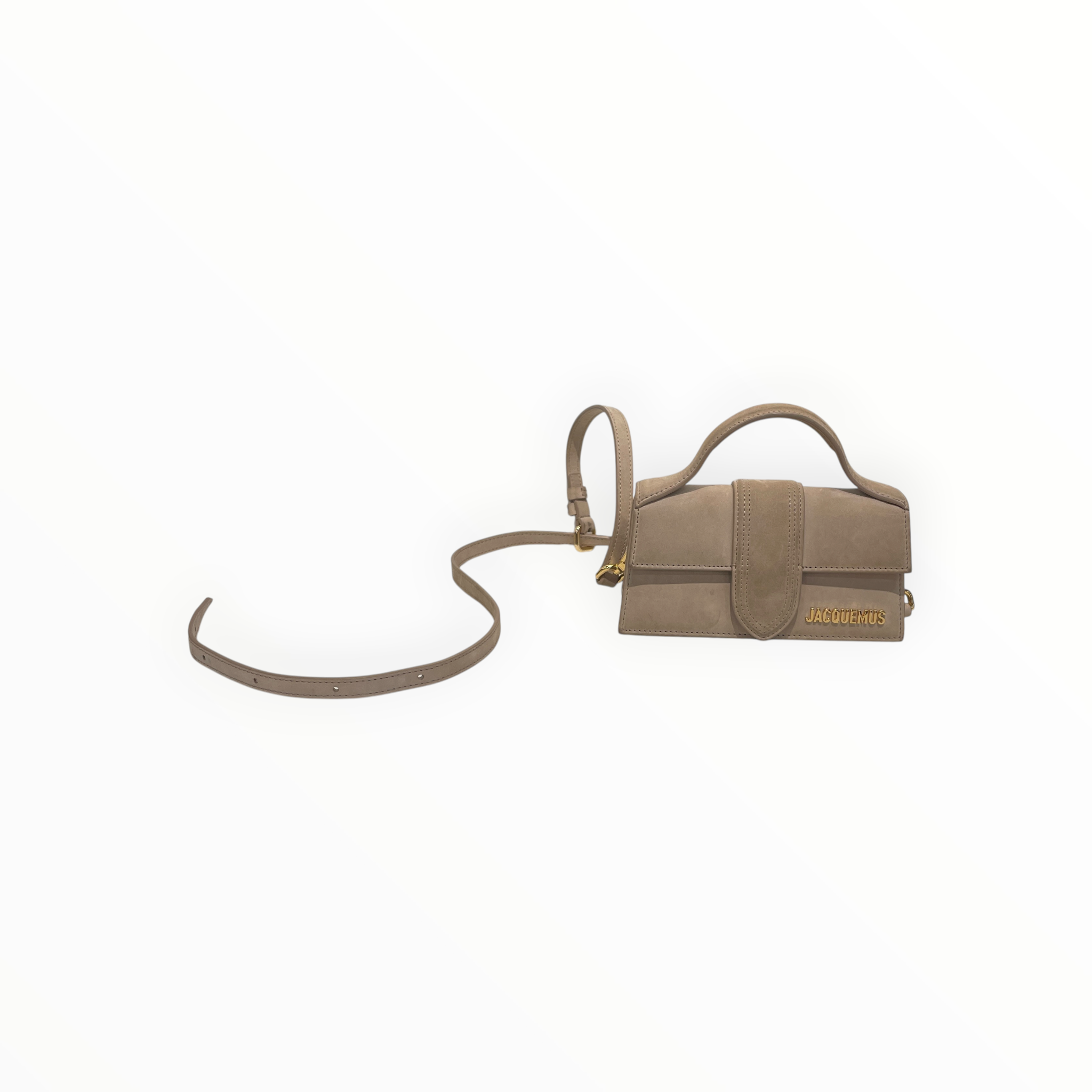 JACQUEMUS/Bag/Suede/BEG/ view 1