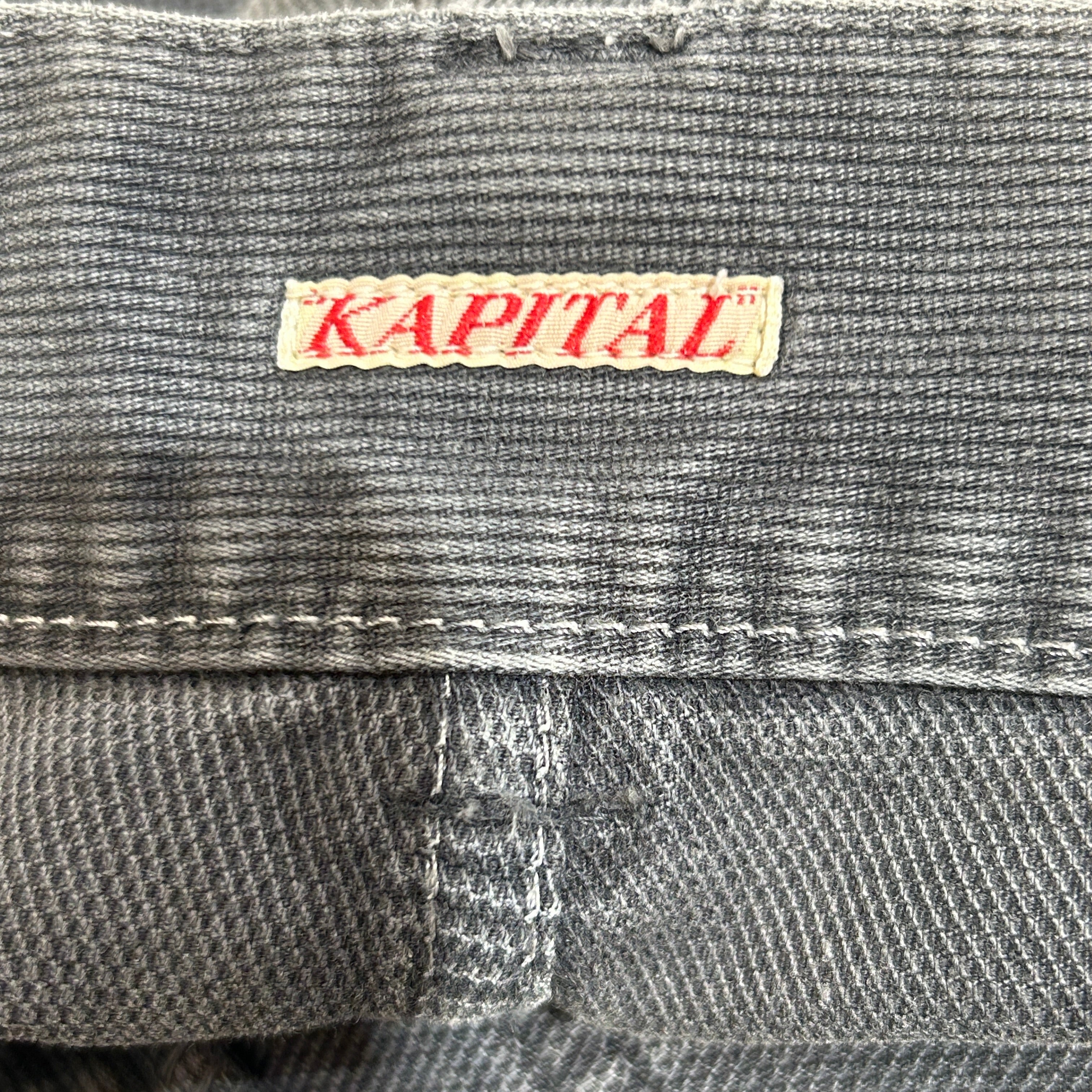 KAPITAL/Pants/32/Cotton/GRY/4 Front Pocket view 4