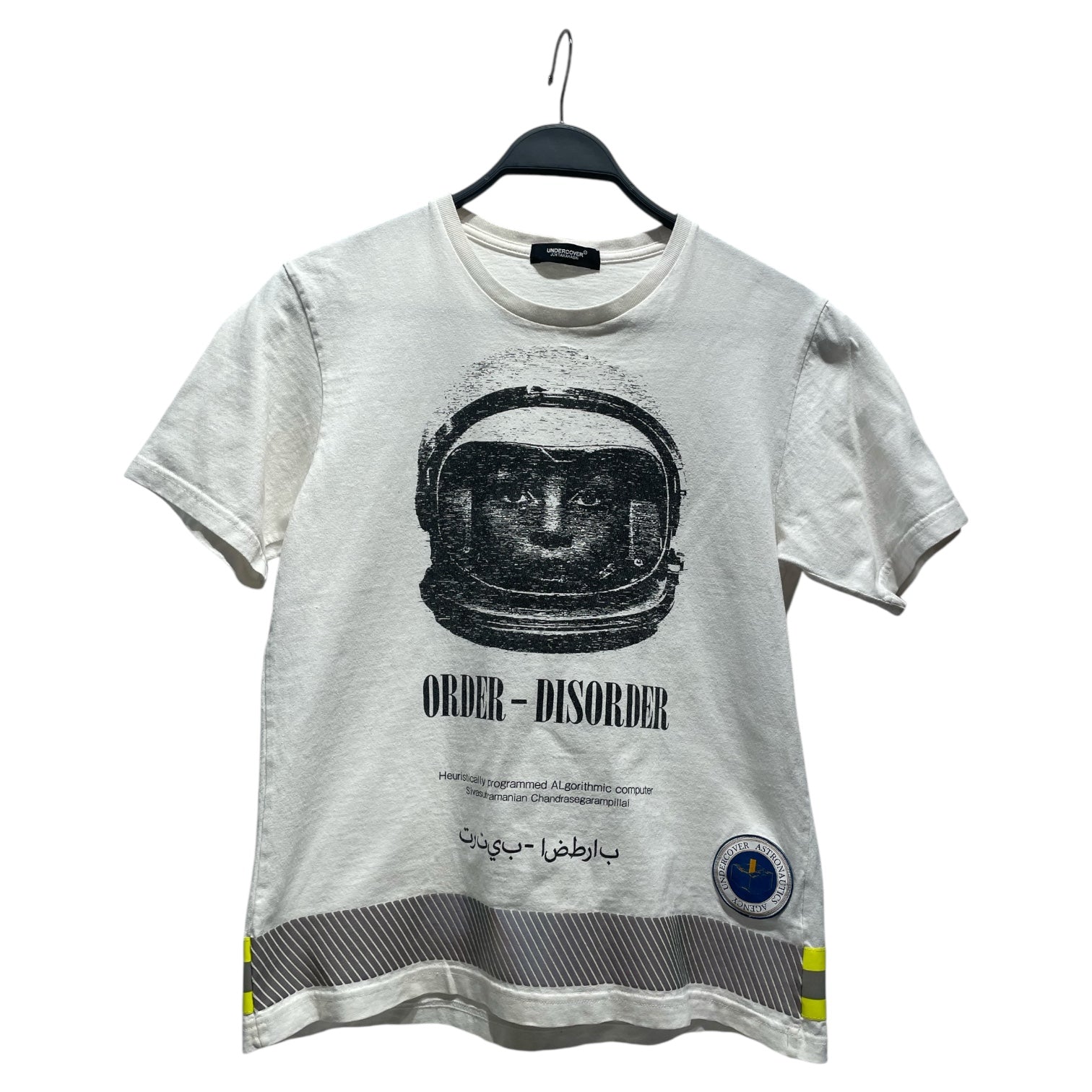 UNDERCOVER/T-Shirt/2/Cotton/WHT/Graphic/ORDER DISORDER view 1