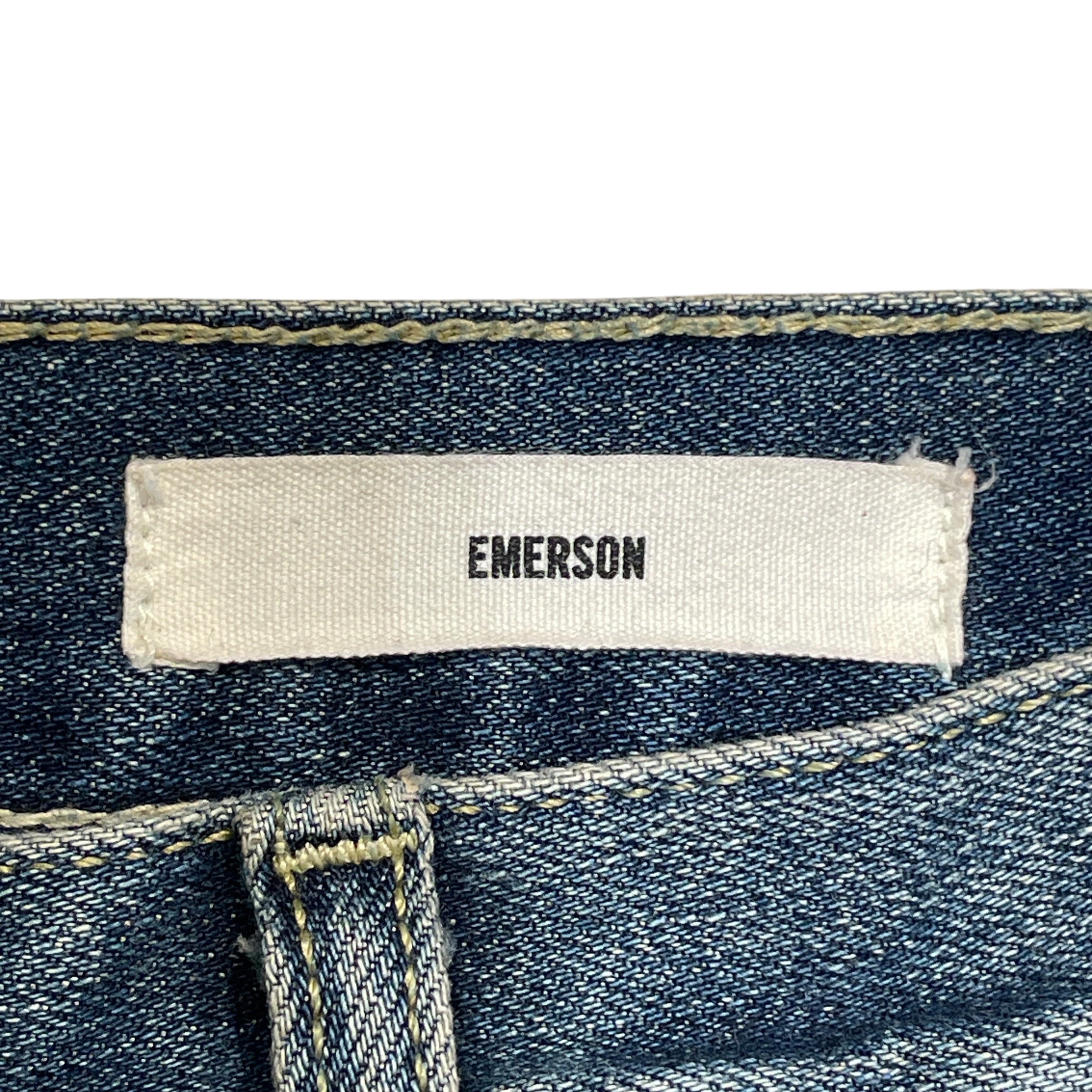 NILI LOTAN/Straight Pants/25/Denim/BLU/Emerson Jean view 4