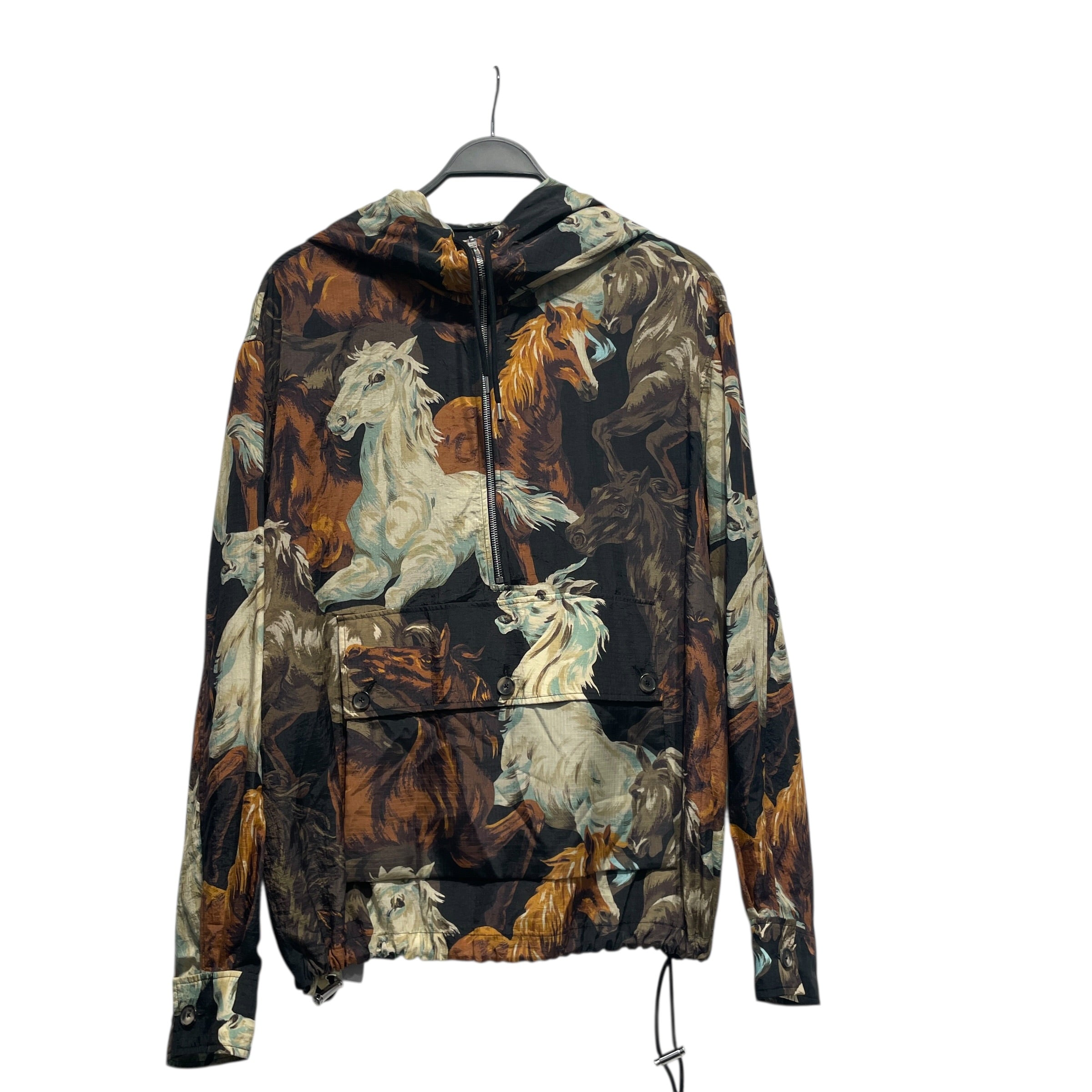 KENZO/Windbreaker/S/Nylon/MLT/CHEVAUX/HORSE PRINT view 1