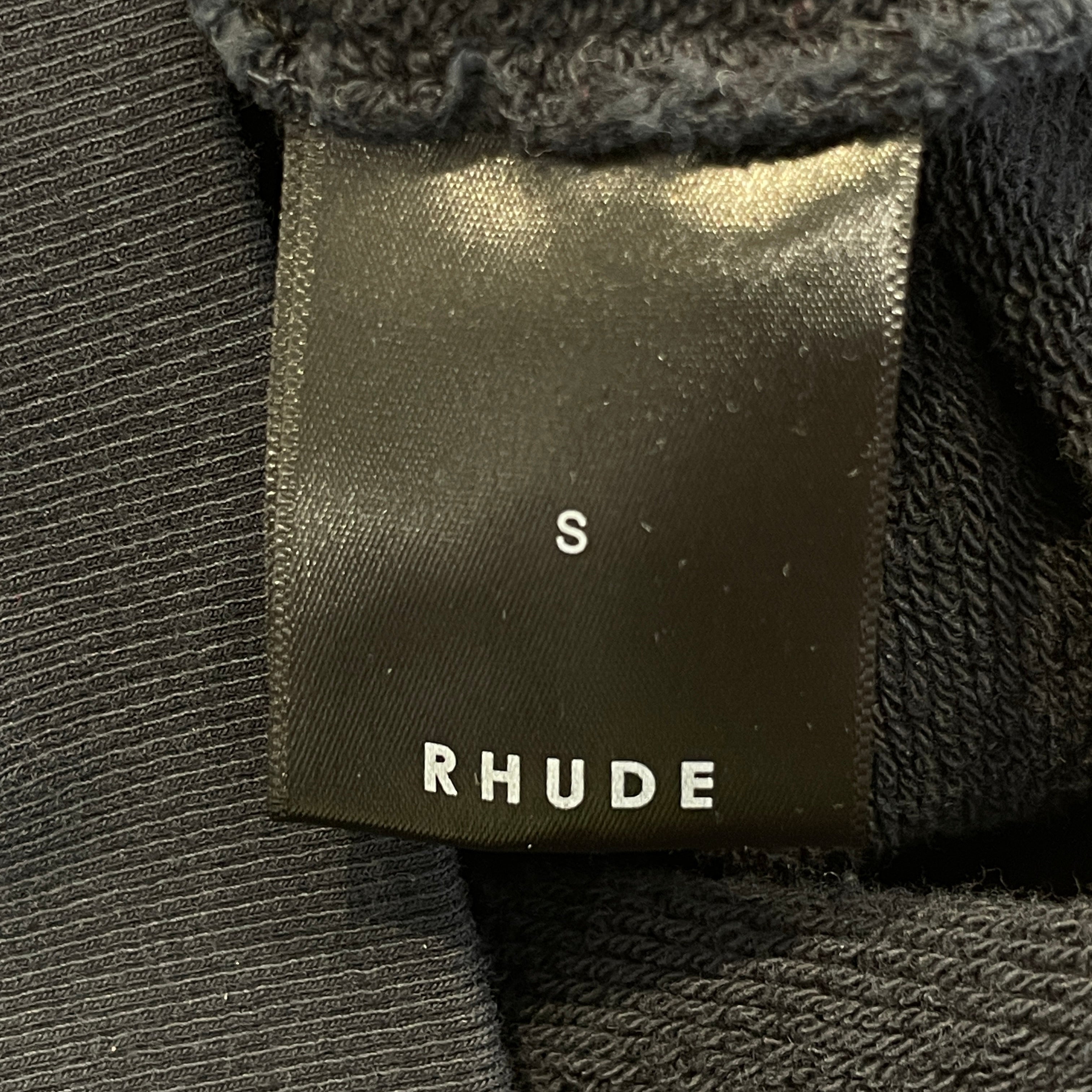 RHUDE/Hoodie/S/All Over Print/Cotton/GRY/ view 4