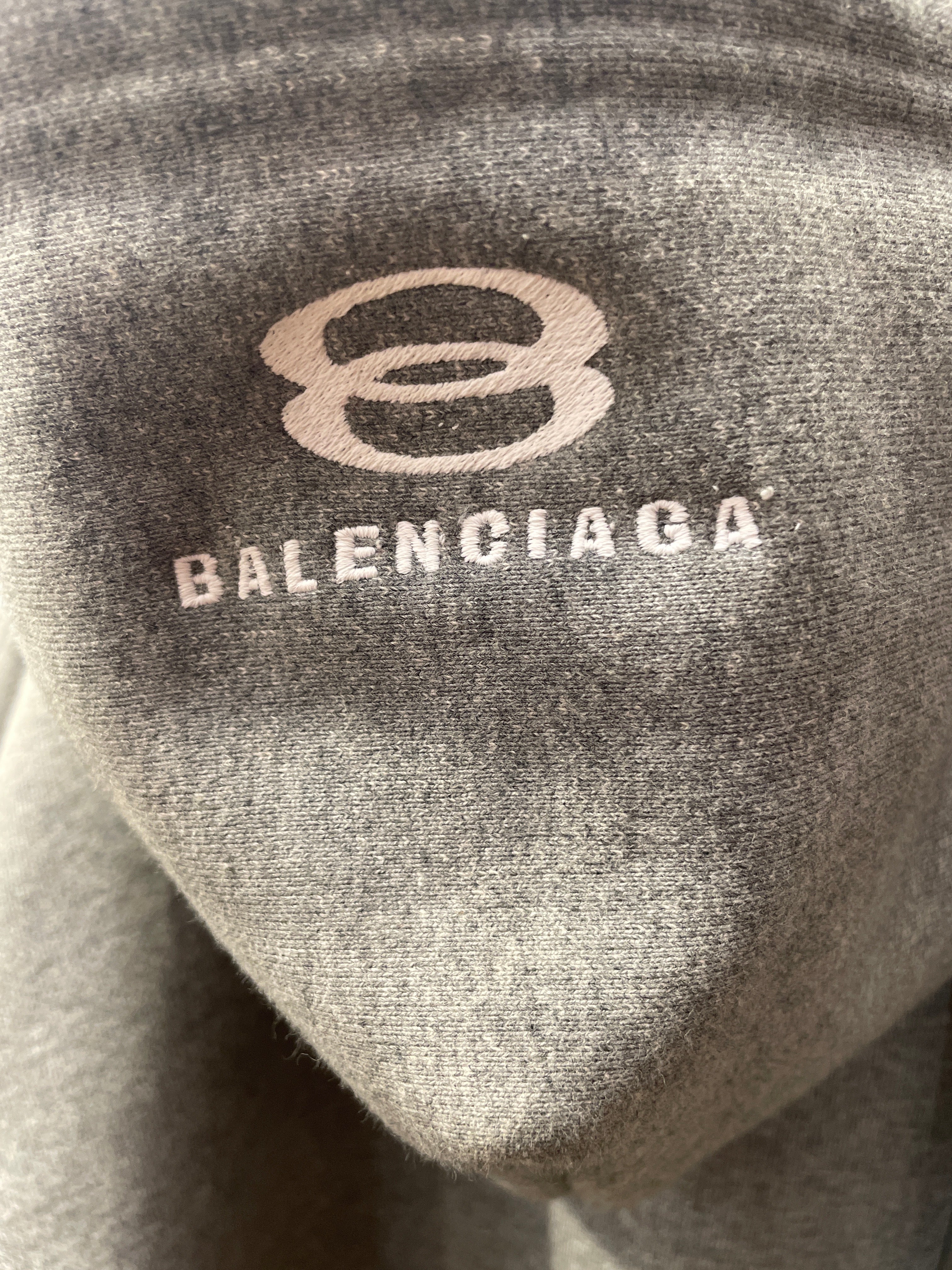 BALENCIAGA/Jacket/S/Cotton/GRY/SPORTS ICON UNITY view 4