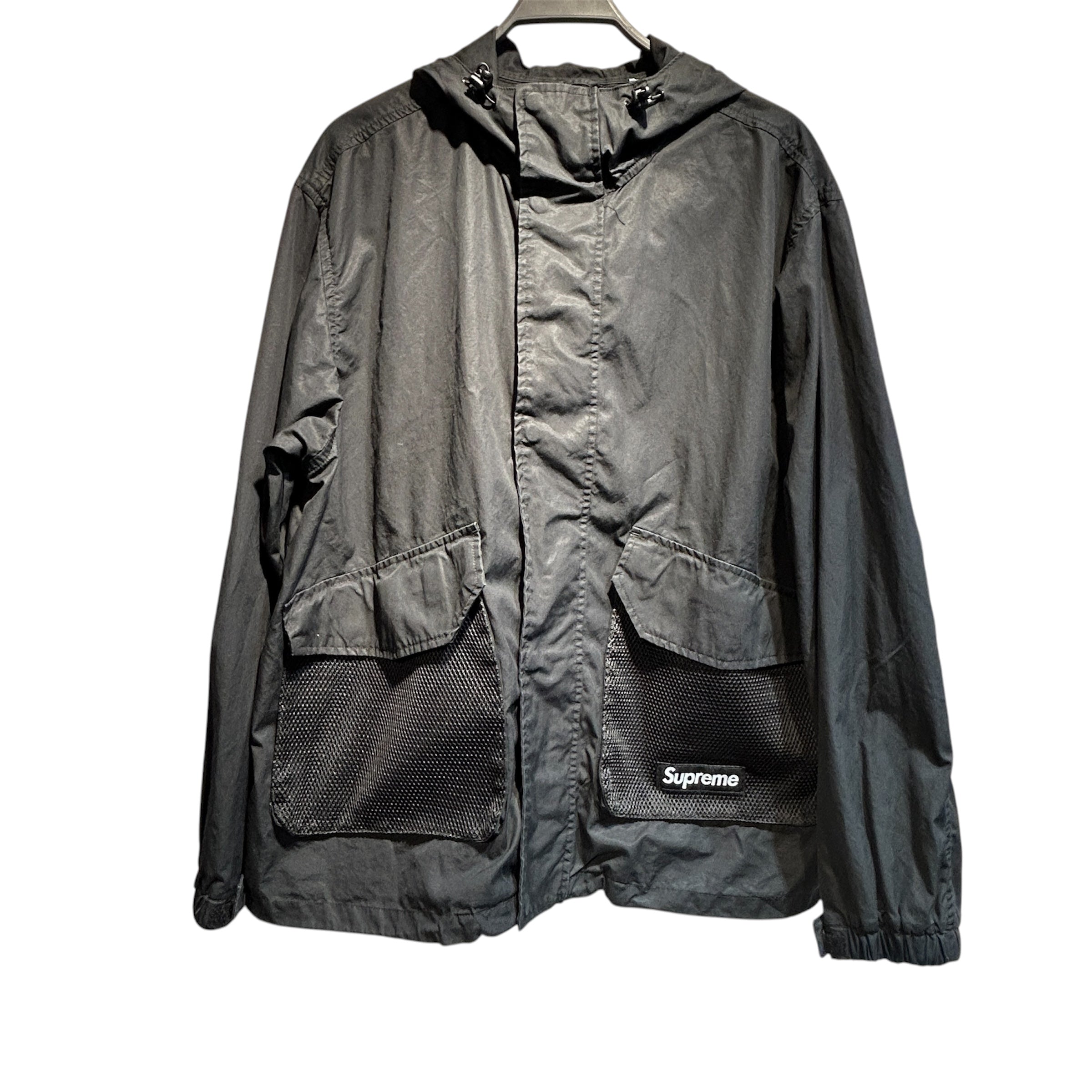 Supreme/Windbreaker/XL/Nylon/BLK/fw21 mesh pocket cargo jacket view 1