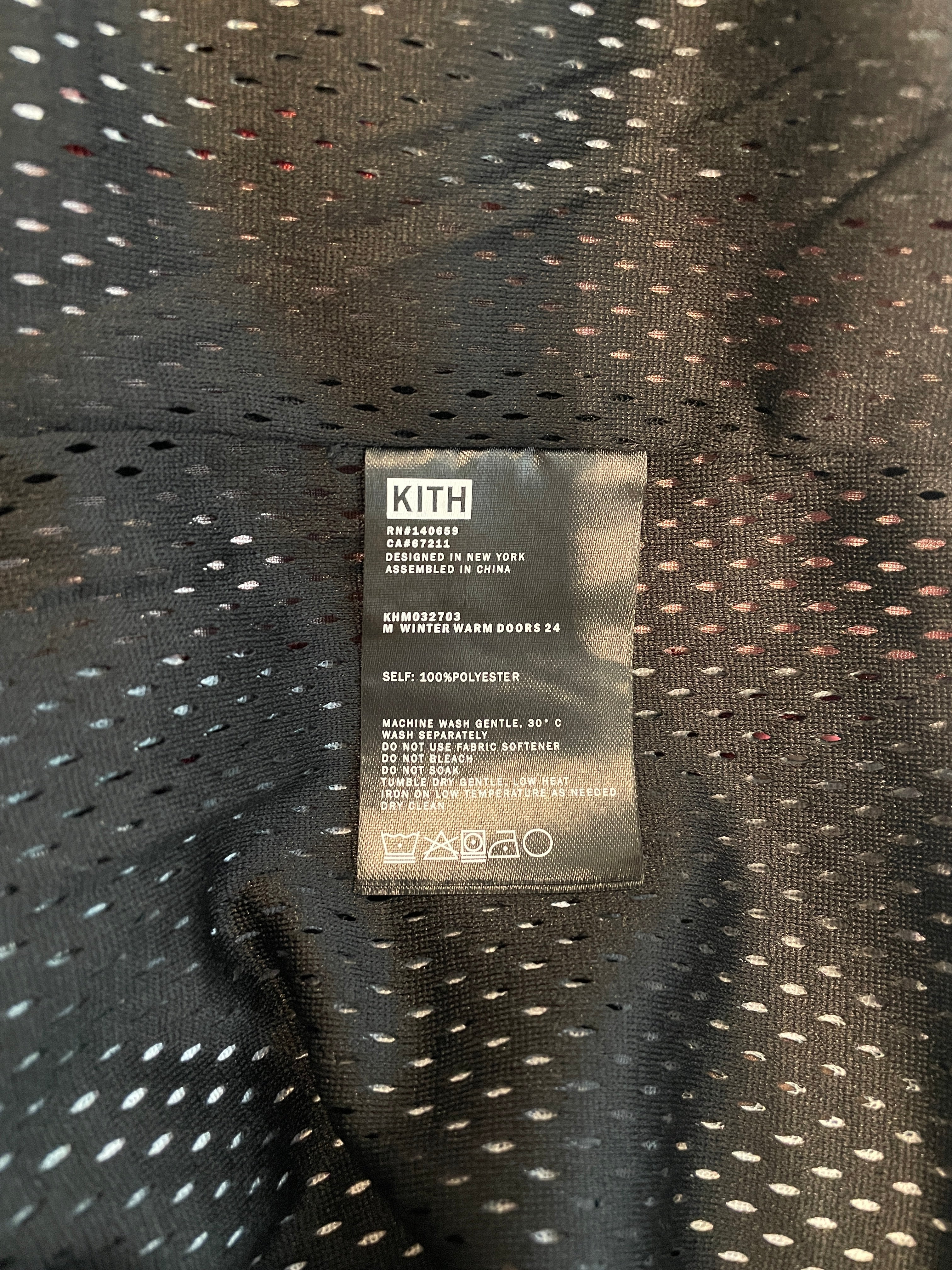 KITH/T-Shirt/XL/Polyester/BLK/MESH LEON JERSEY view 4