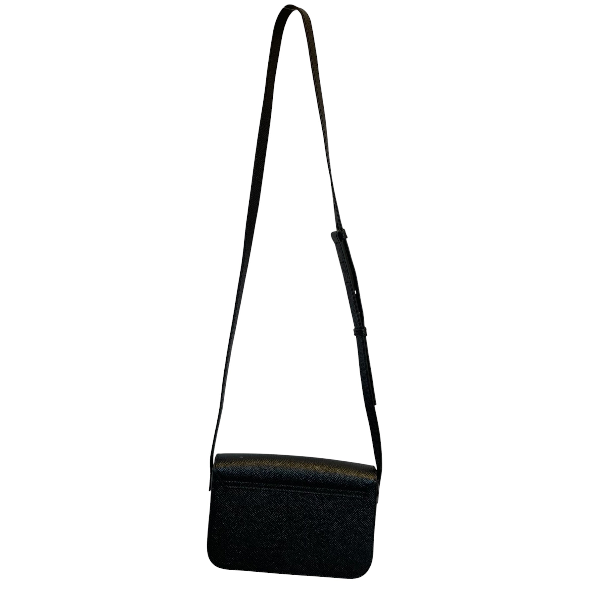 ami alexandre mattiussi/Cross Body Bag/Leather/BLK/HEART A view 2