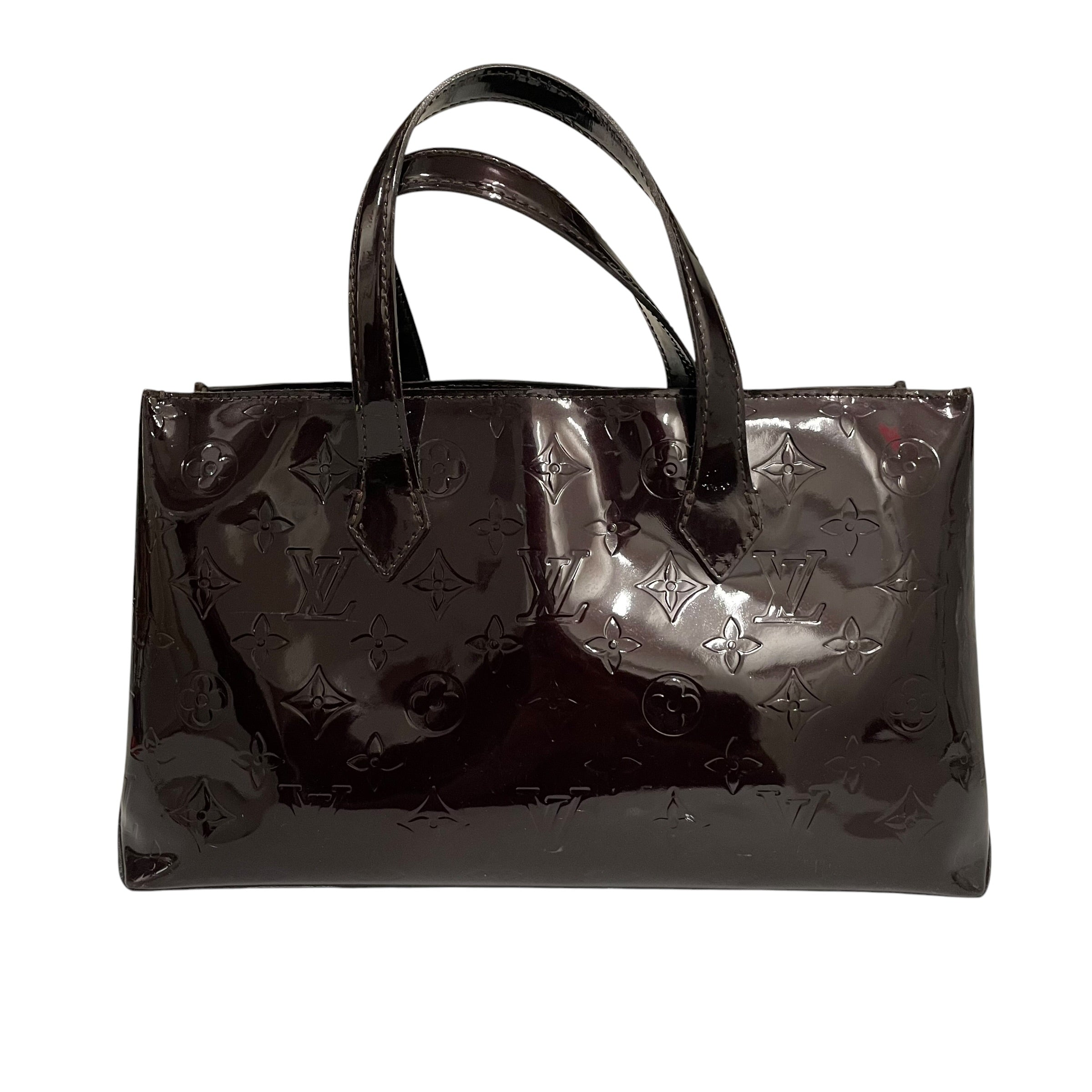 LOUIS VUITTON/Bag/Monogram/Leather/BRD/VERNIS WILSHIRE BAG/GOLD HARDW view 2