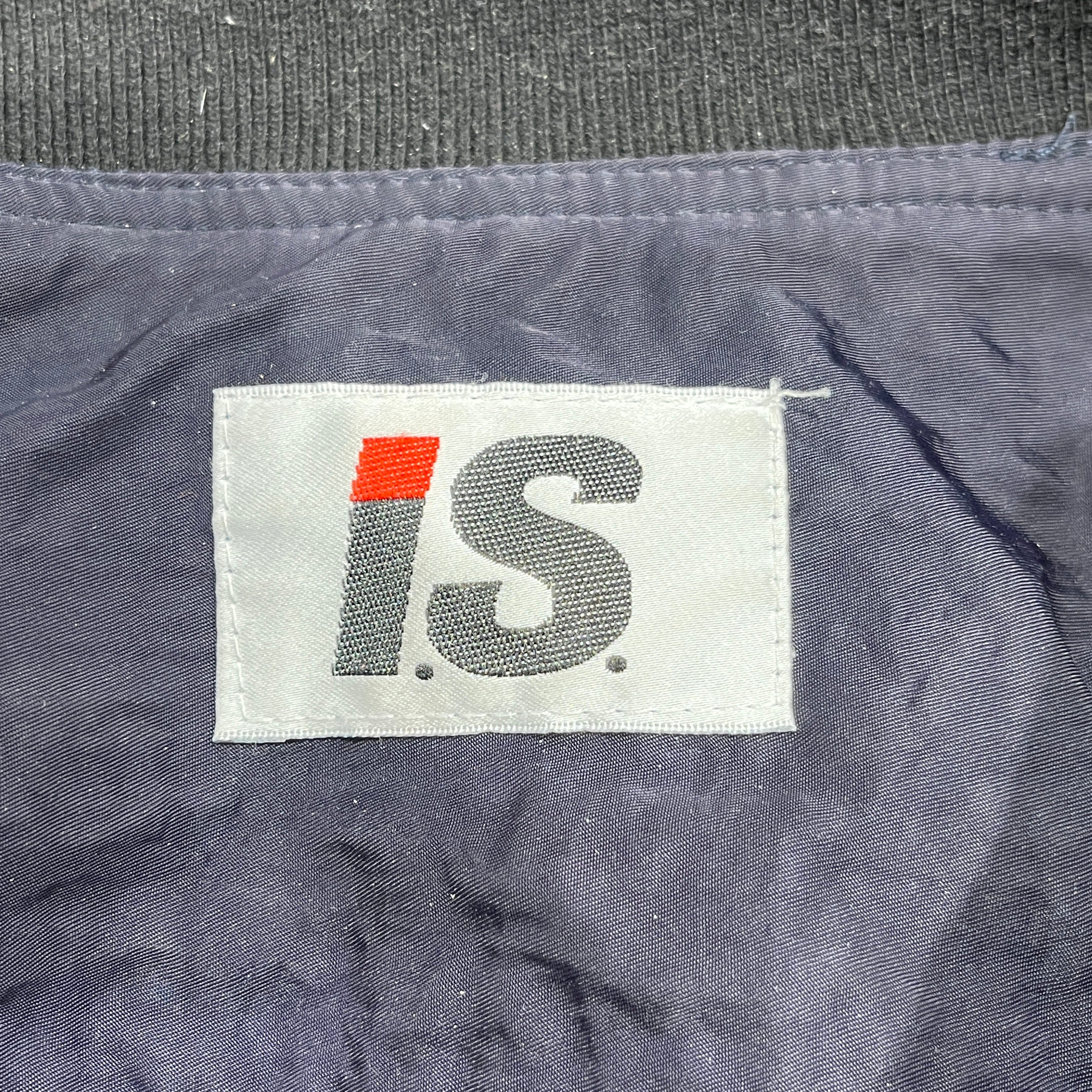 I.S. ISSEY MIYAKE SPORT/Baseball Jkt/S/Cotton/NVY/Graphic/ view 3