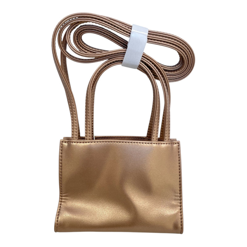 Telfar/Cross Body Bag/XS/Leather/BEG/Copper s tote
