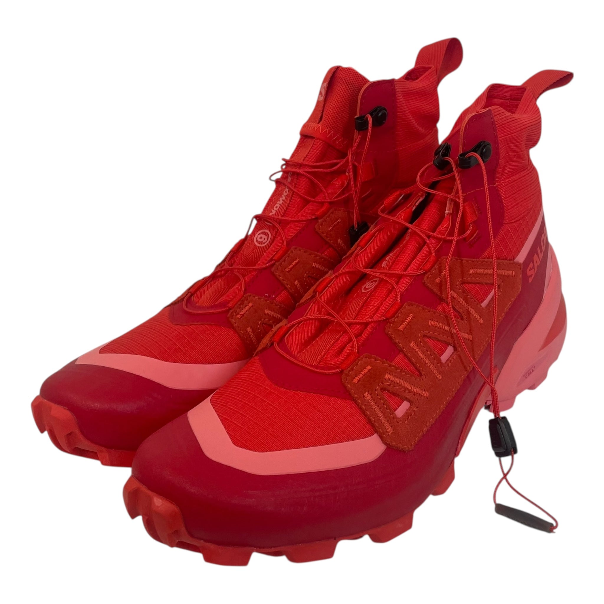 salomon/Maison Margiela/Hi-Sneakers/US 10.5/Cotton/RED/ART NO. 471700 view 1