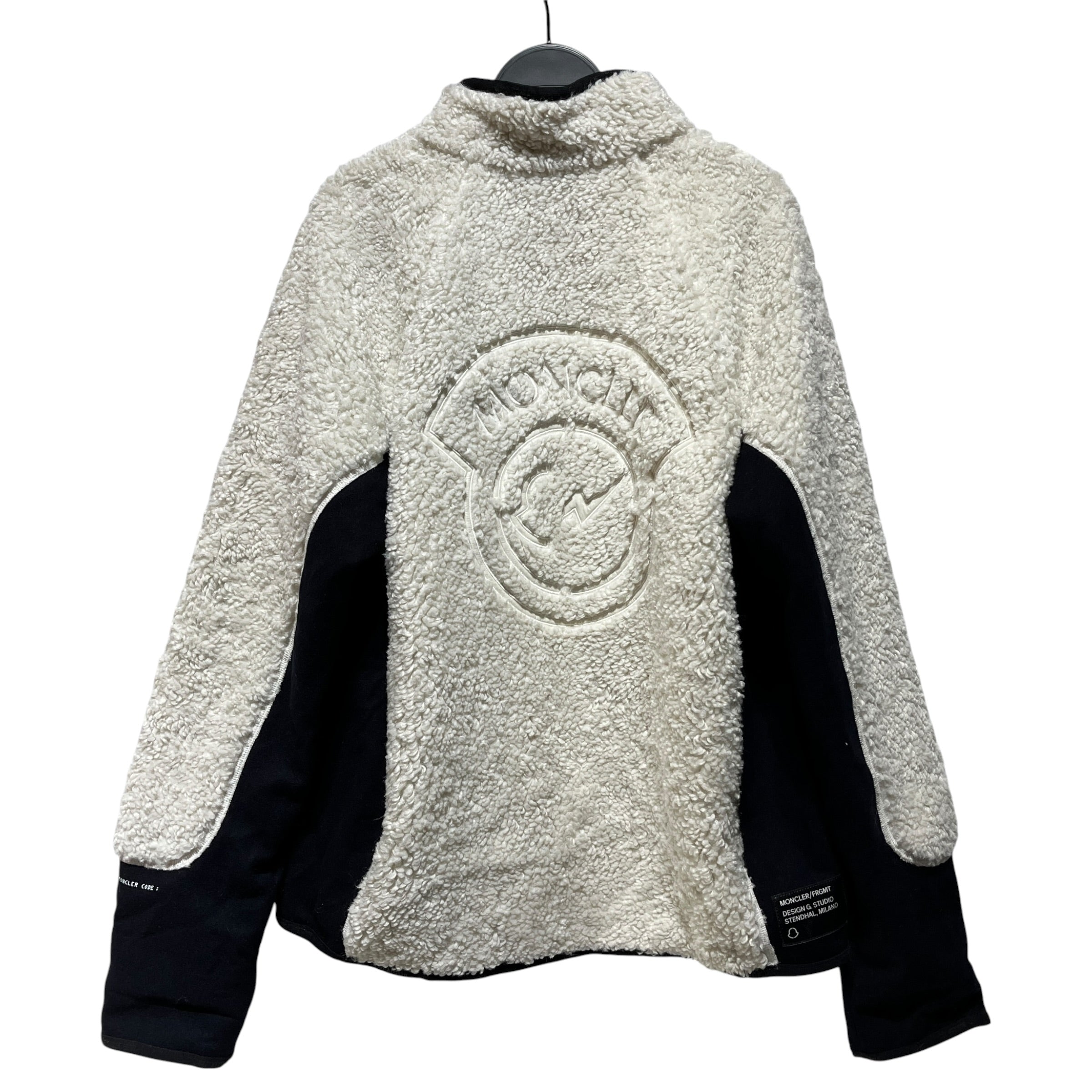 MONCLER/Fleece Jkt/XL/Fake Fur/WHT/ view 2