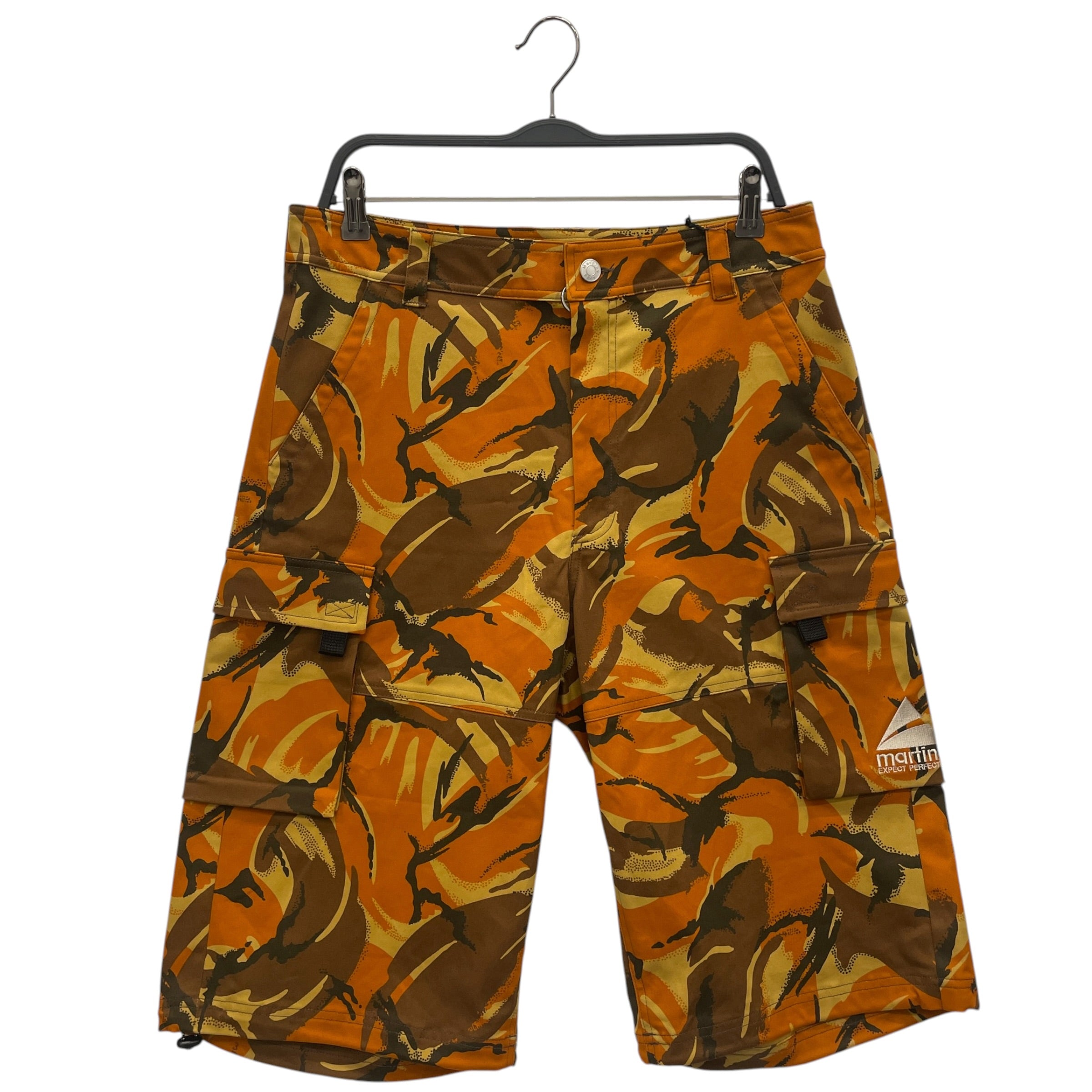 MARTINE ROSE/Shorts/M/Cotton/ORN/Camouflage/CARGO SHORT/LOGO PATCH POCKET view 1