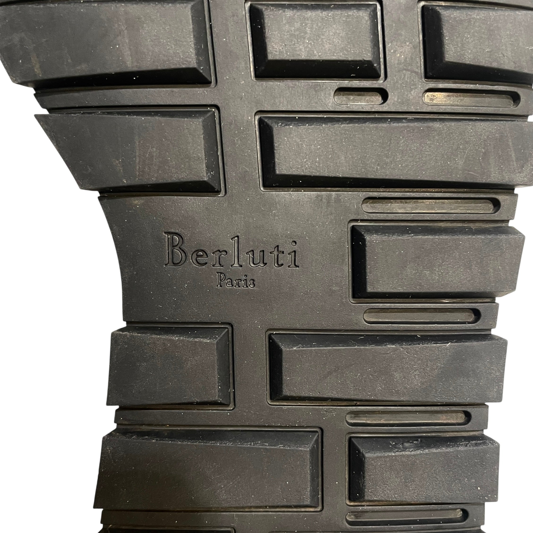 Berluti/Low-Sneakers/US 6/Leather/BLK/Fast Track Torino view 4