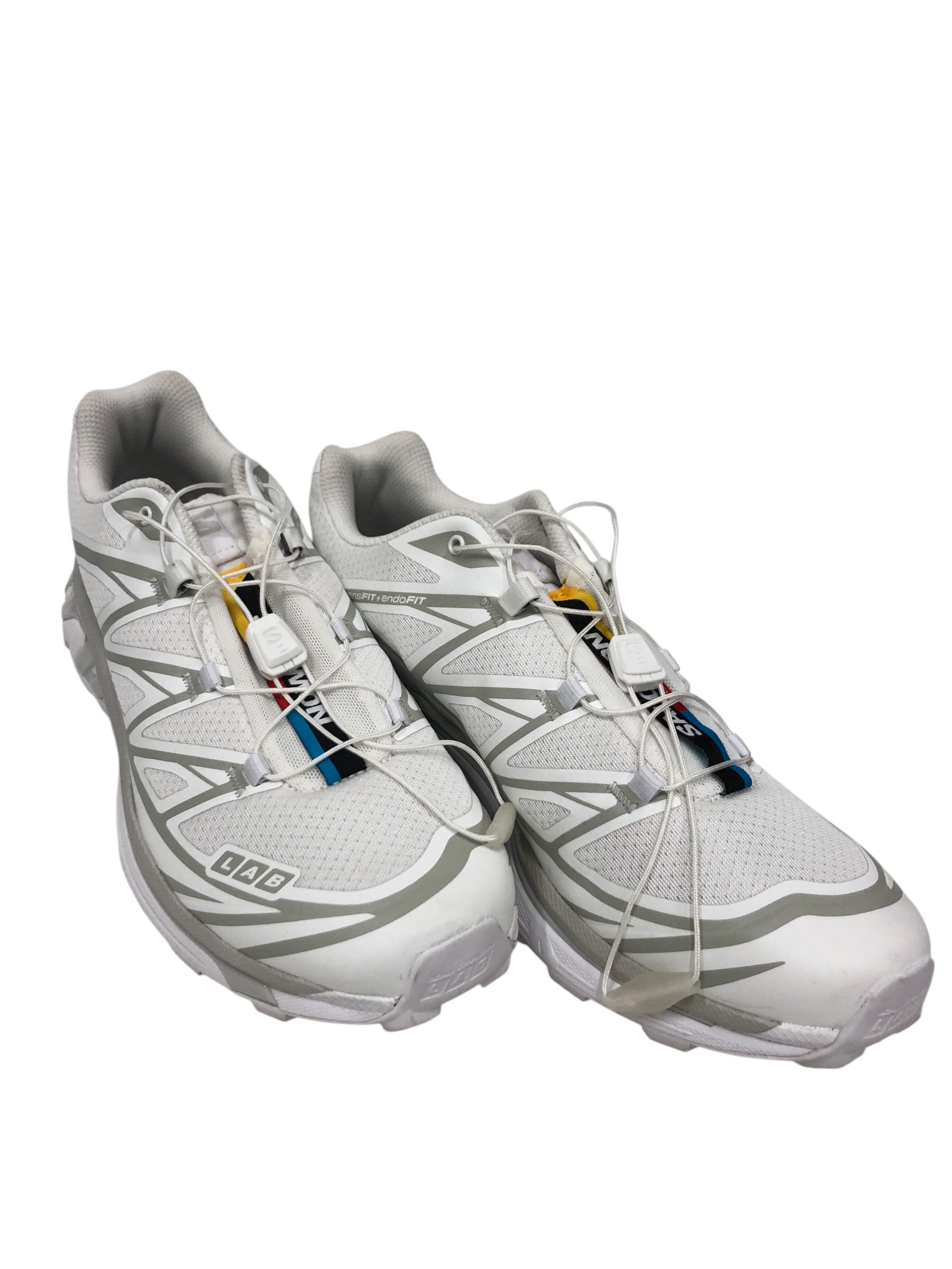 salomon/Low-Sneakers/US 8.5/Nylon/WHT/ view 1