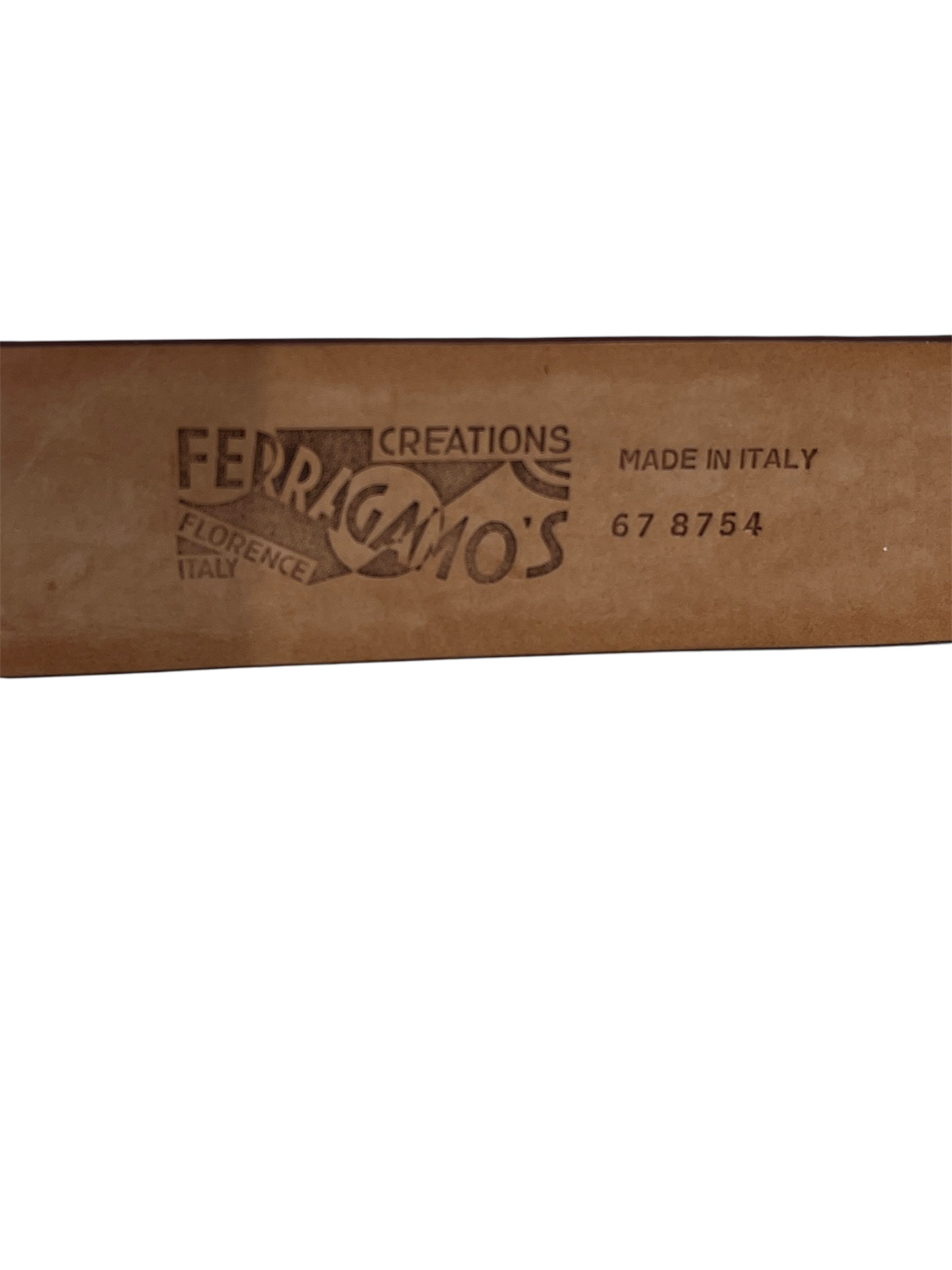 Salvatore Ferragamo/Belt/O/S/Leather/RED/Ostrich Leather Creation view 2