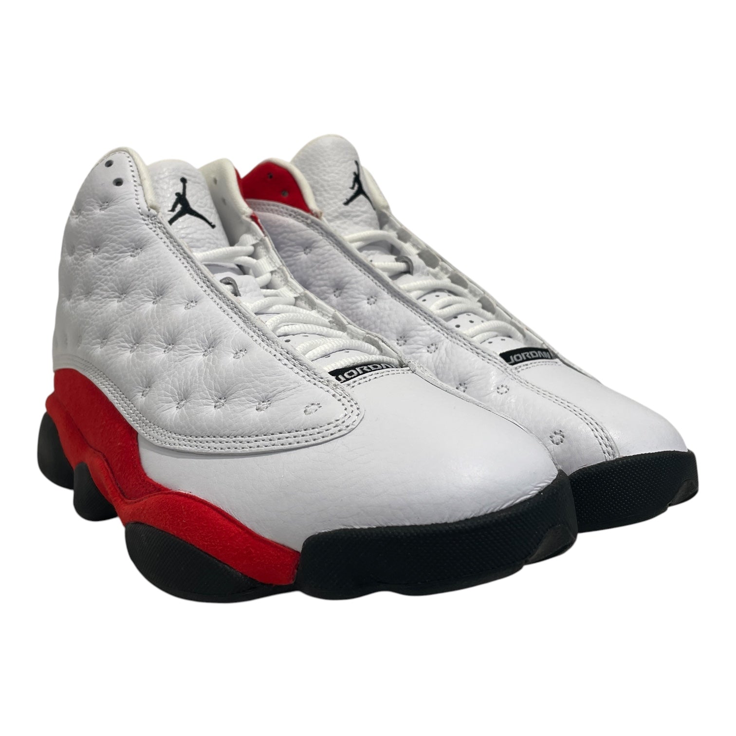 NIKE/AIR JORDAN 13 RETRO/Hi-Sneakers/US 8.5/Leather/WHT/414571-102 view 1