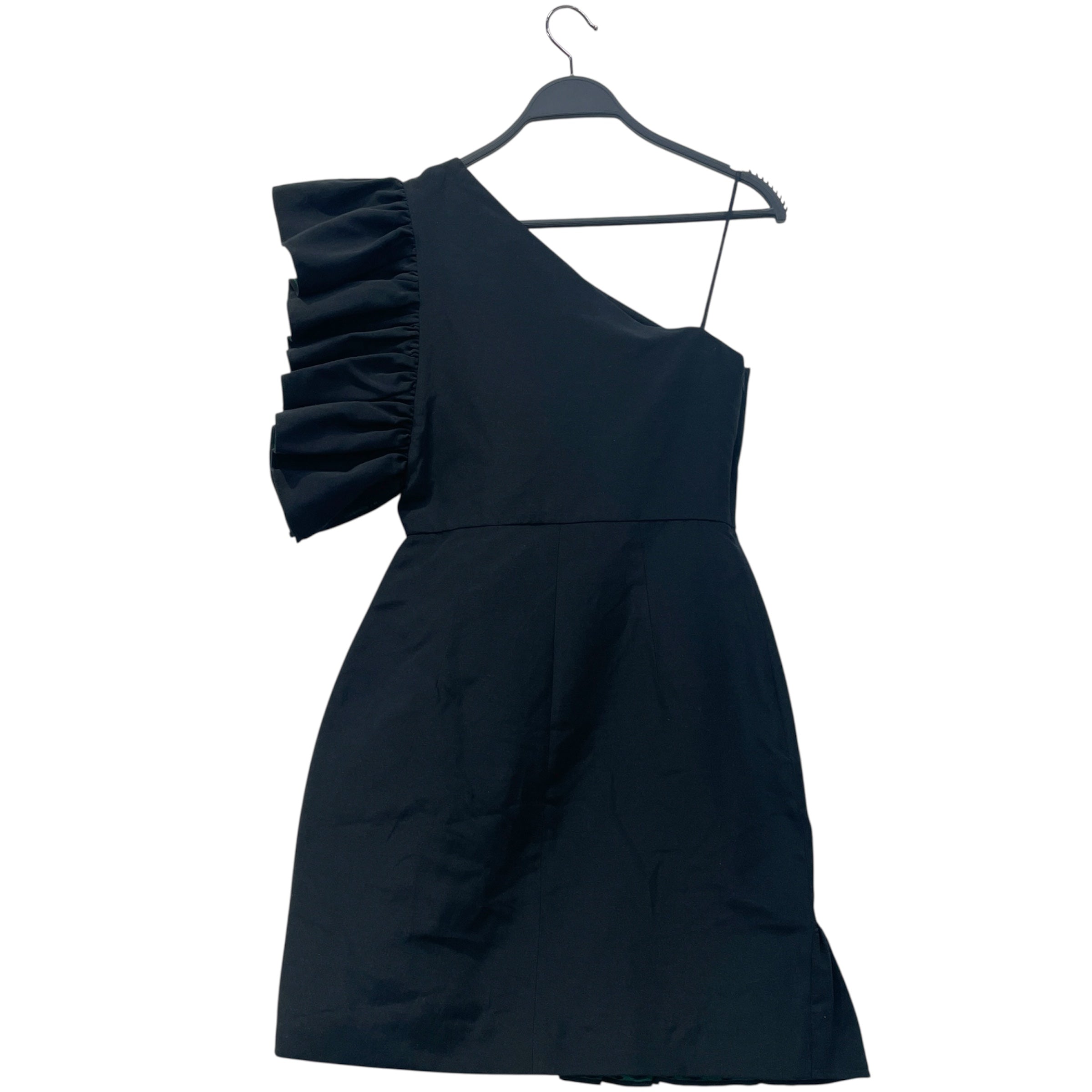 sandro/Dress/S/Linen/BLK/Midi Length/Kemila Dress in Noir view 2