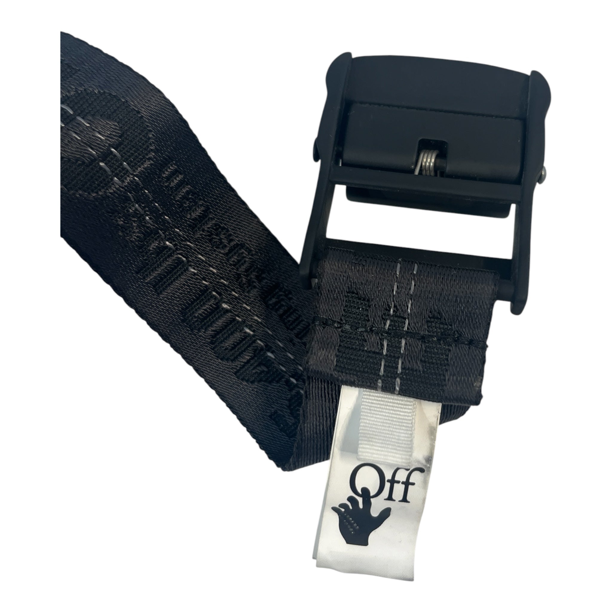 OFF-WHITE/Belt/Monogram/Polyester/BLK/ view 3
