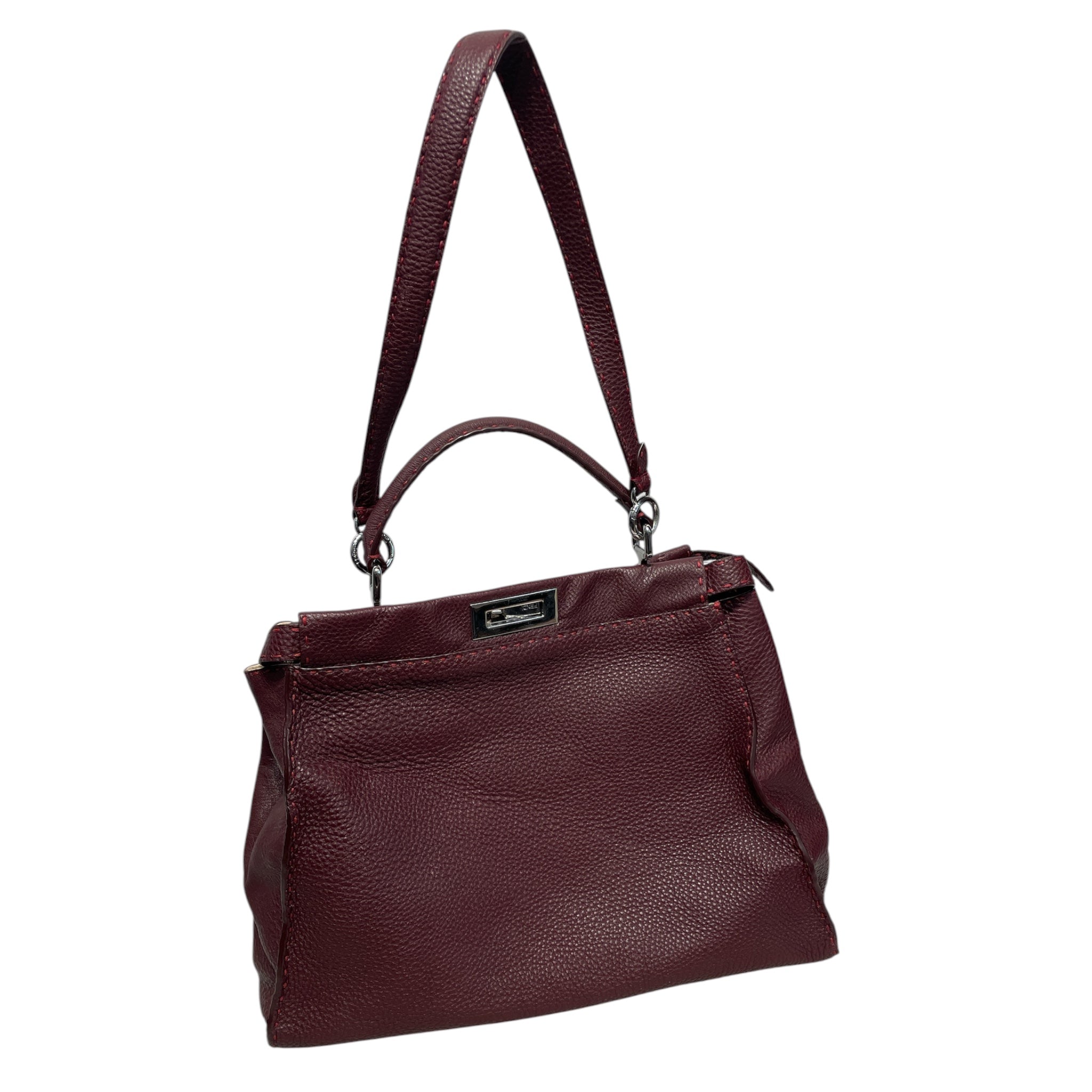FENDI/Hand Bag/Leather/BRD/peekaboo view 2