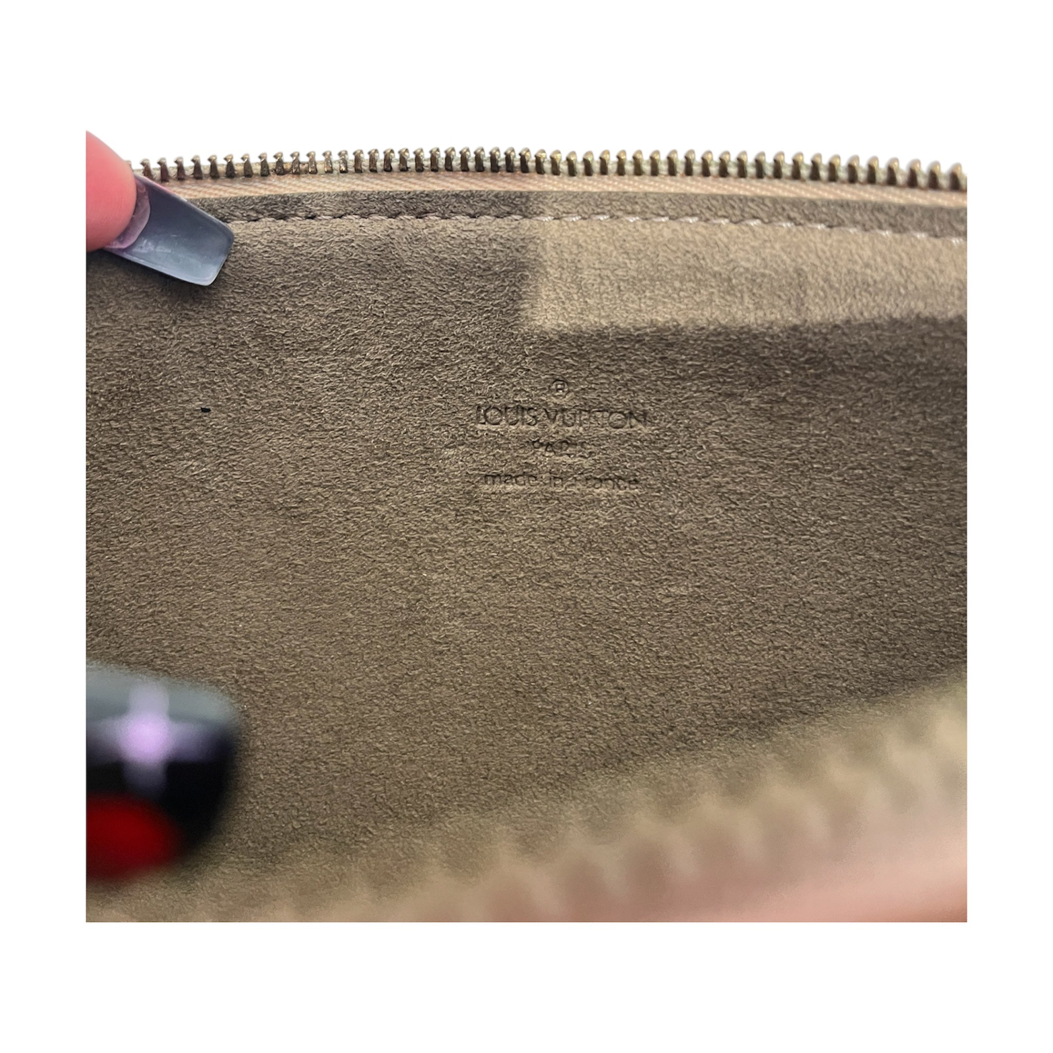 LOUIS VUITTON/Hand Bag/All Over Print/Leather/BLK/takashi murakami collab view 4