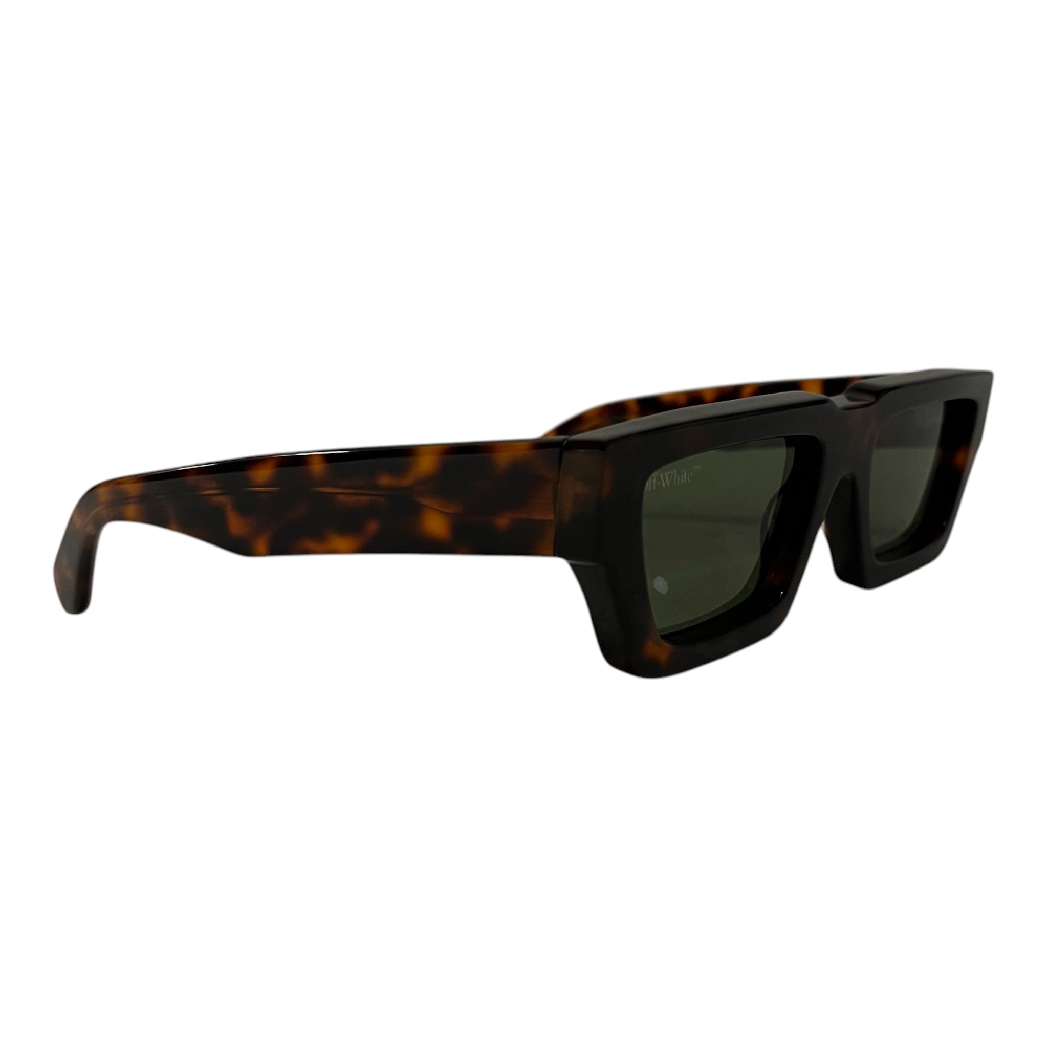 OFF-WHITE/Sunglasses/All Over Print/Tortoiseshell Pattern/BRW/L's/marfa view 3