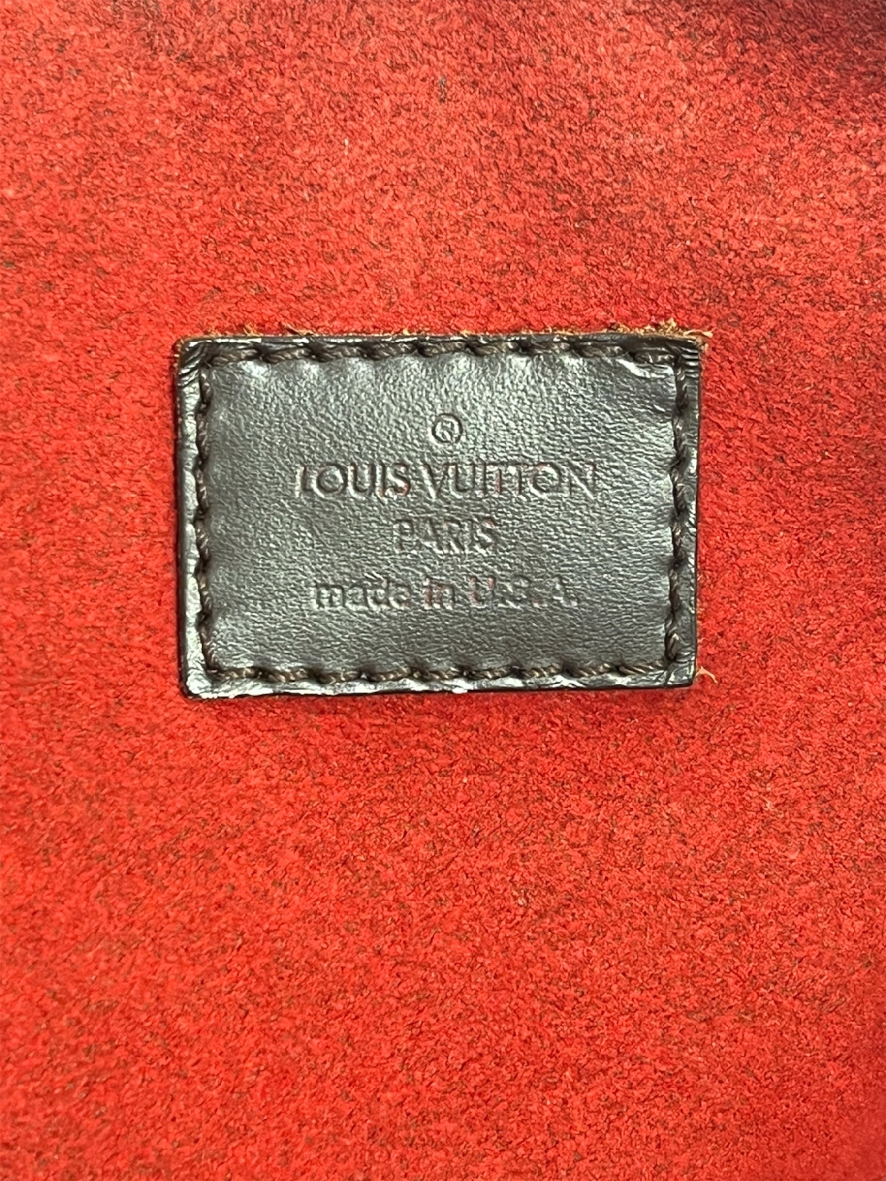 LOUIS VUITTON/Hand Bag/Leather/BRW/BROWN DAMIESR EBENE view 4