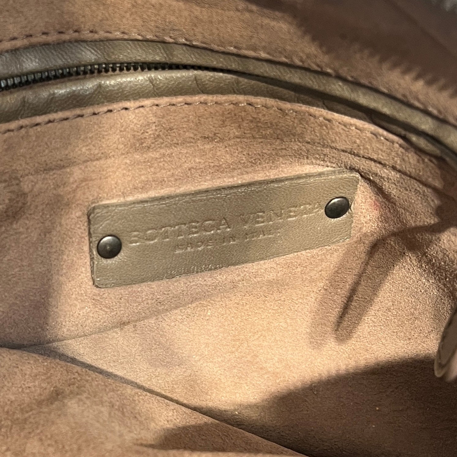 BOTTEGA VENETA/Cross Body Bag/Leather/BRW/NODINI WEAVED LEATHER view 7