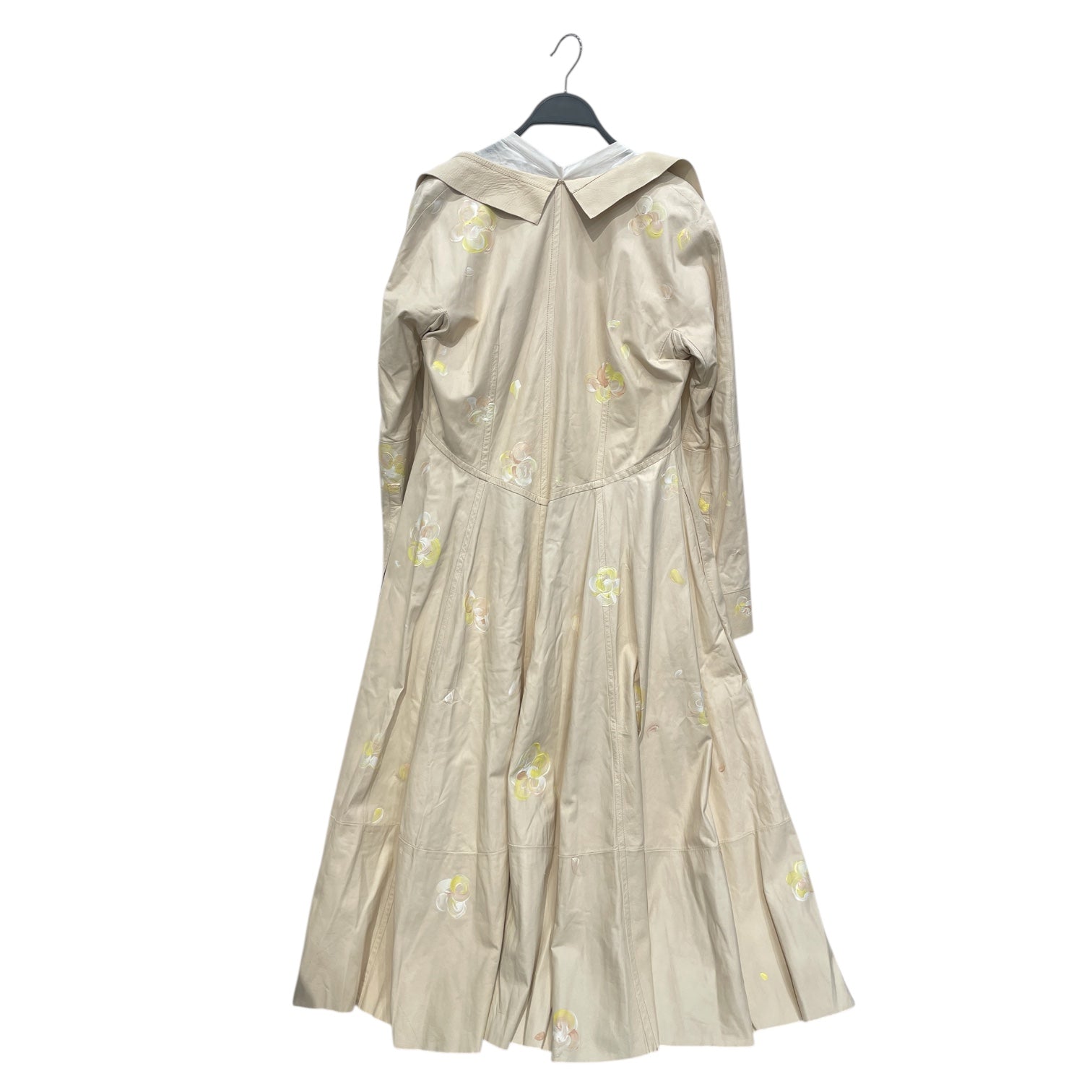 MARNI/Trench Coat/38/Leather/CRM/FLORAL PAINT view 2