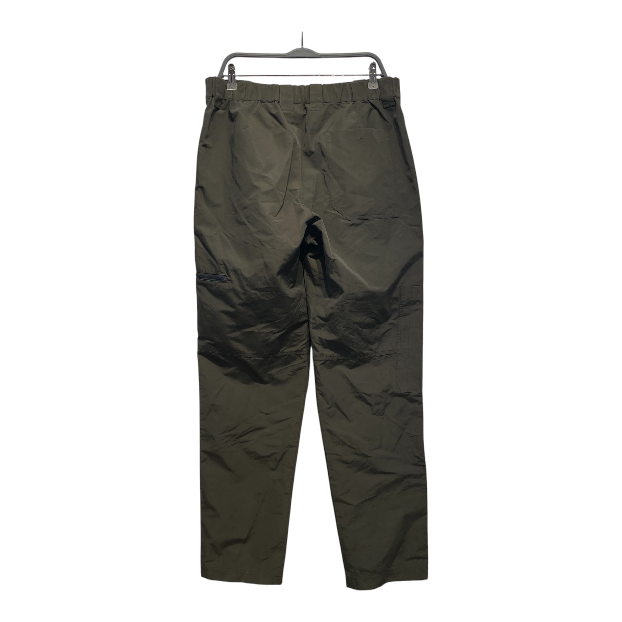 Helmut Lang/Straight Pants/L/Nylon/GRN/Low-rise/ view 2
