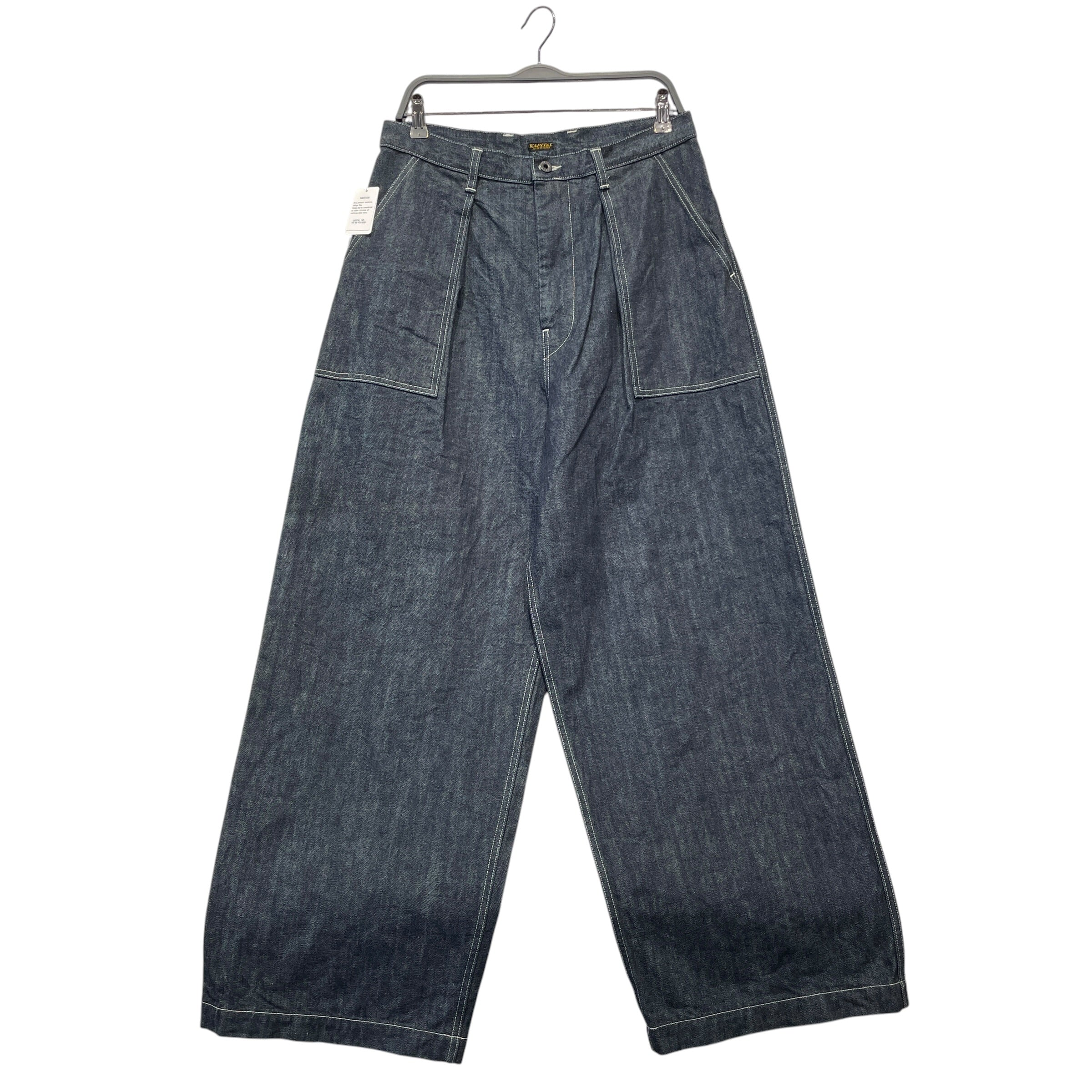 KAPITAL/Straight Pants/3/Denim/IDG/BAGGY FATIGUE view 1