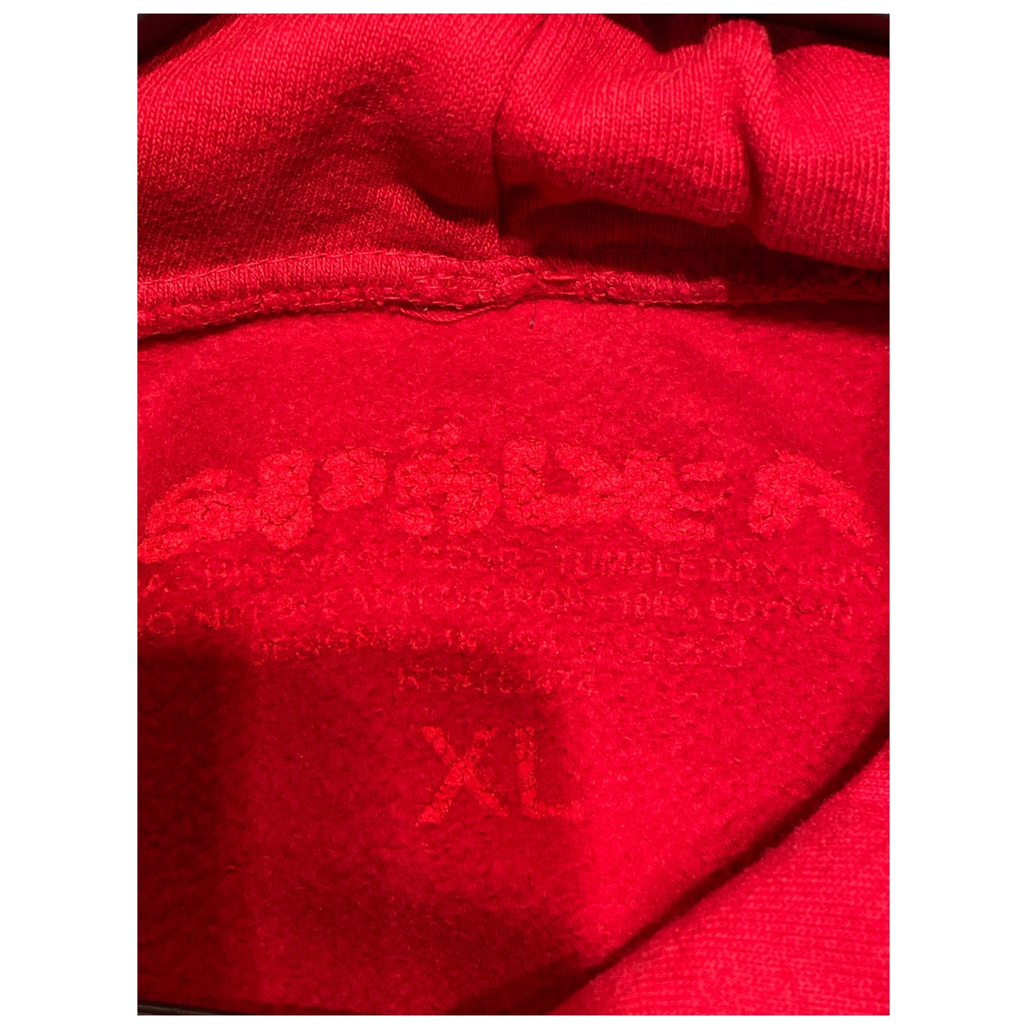 Sp5der/Hoodie/XL/Graphic/Cotton/RED/ view 3