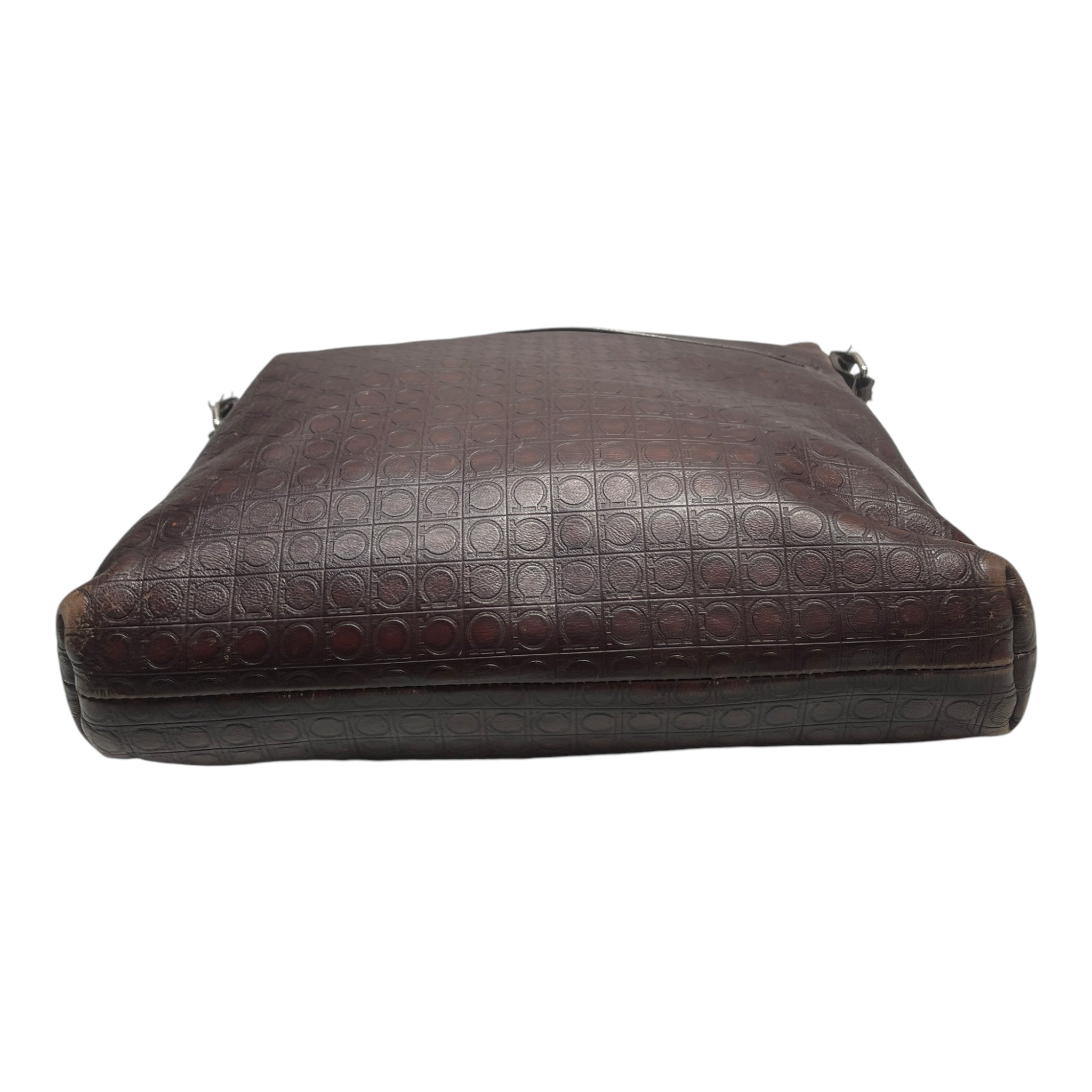 Salvatore Ferragamo/Cross Body Bag/Leather/BRW/ view 3