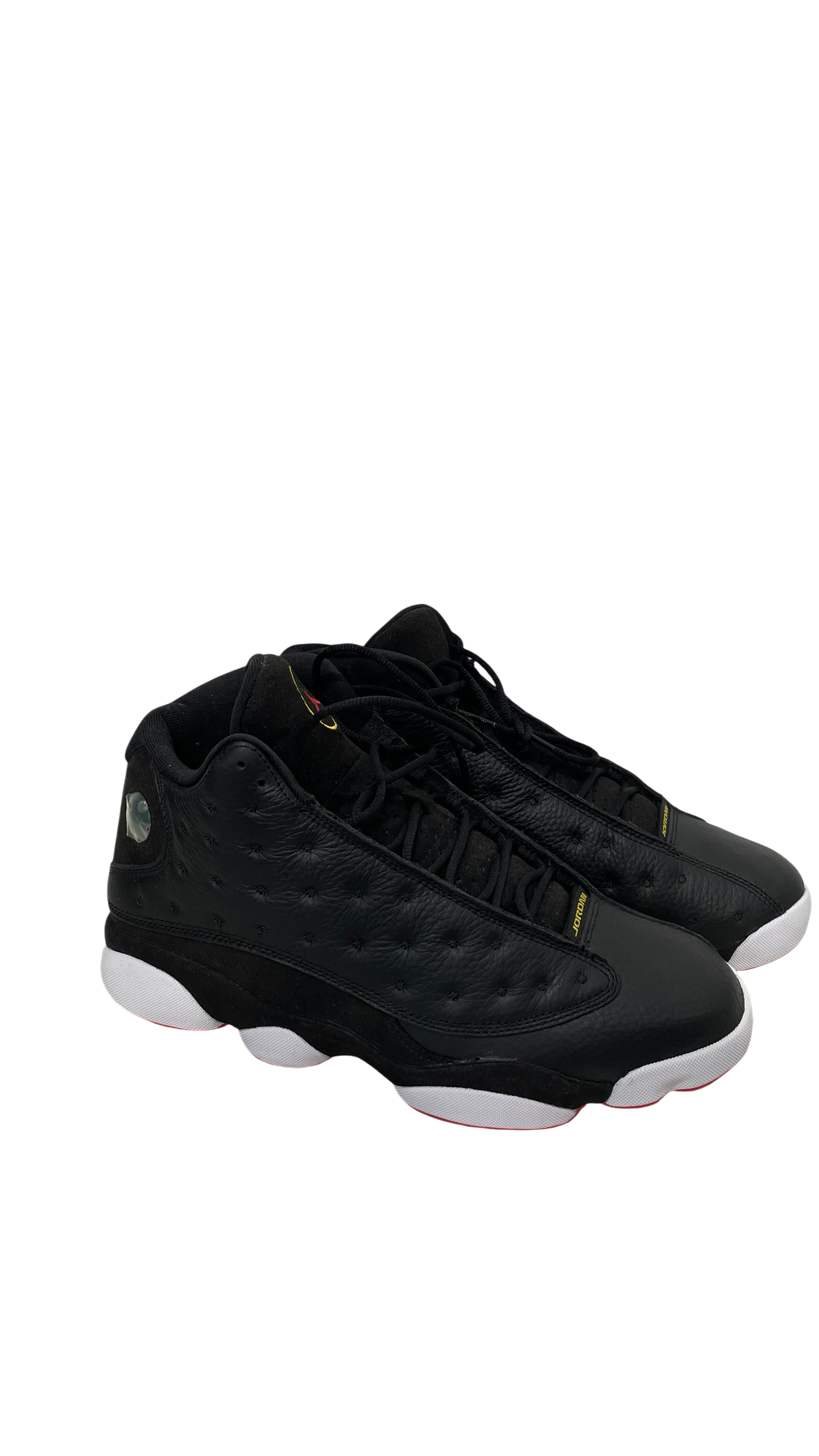 NIKE/Hi-Sneakers/US 12/Cotton/BLK/JORDAN 13 PLAYOFFS view 2