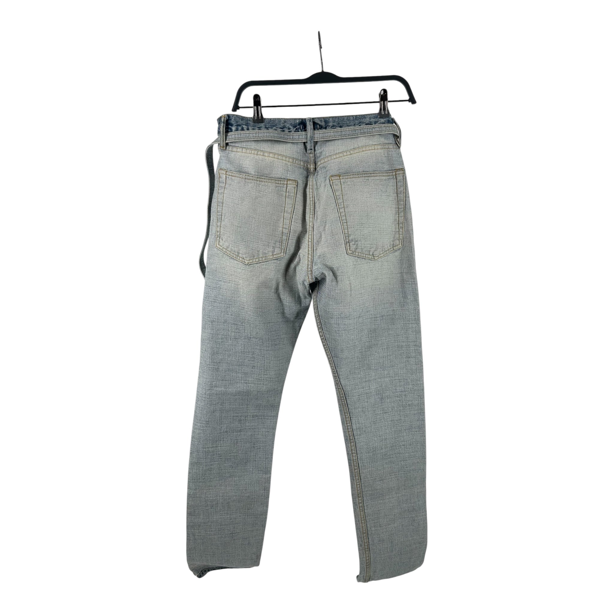 FEAR OF GOD/Straight Pants/32/Cotton/BLU/w/ denim self belt view 2