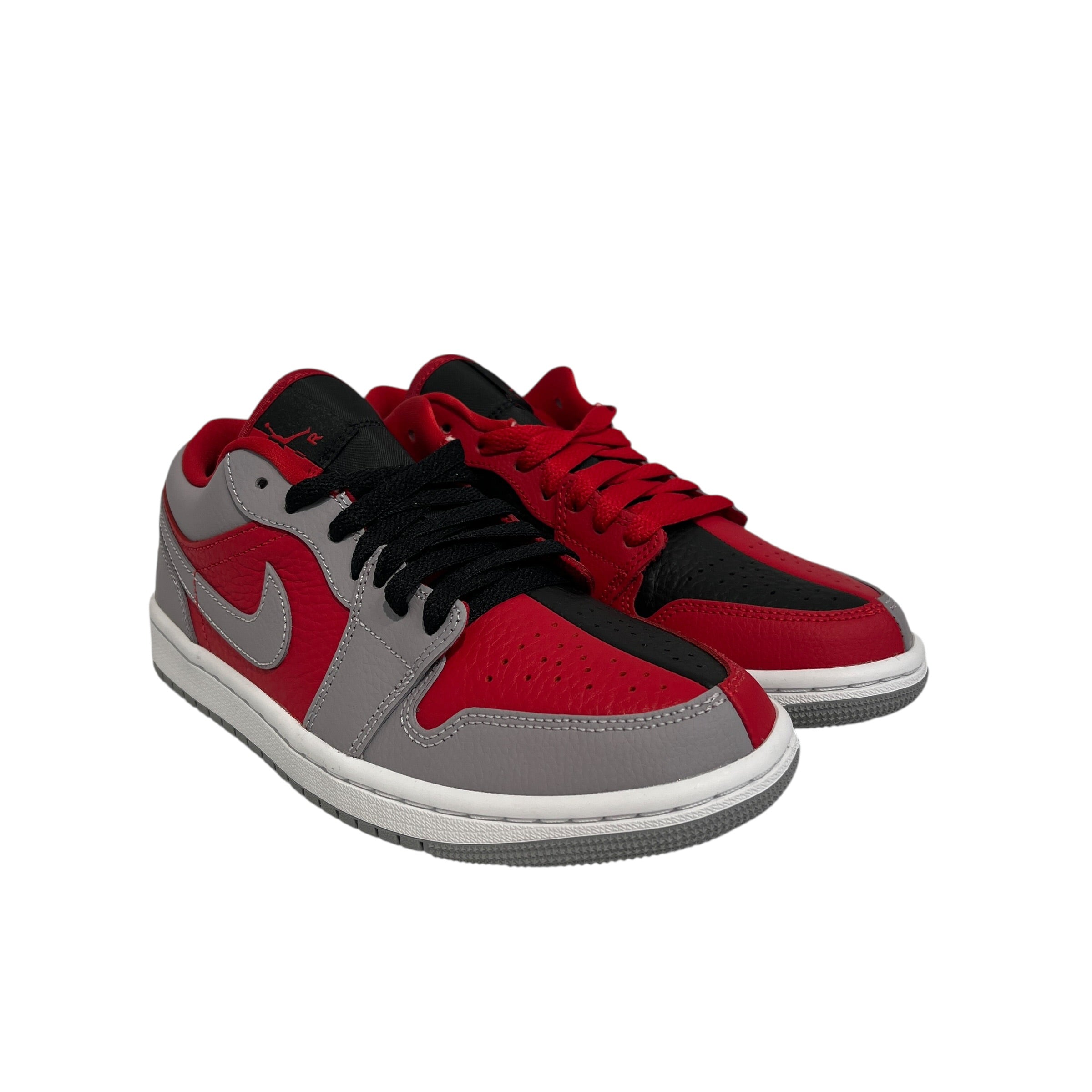 NIKE/Low-Sneakers/US 7/Leather/RED/jordan 1 low split gym redgrey view 1